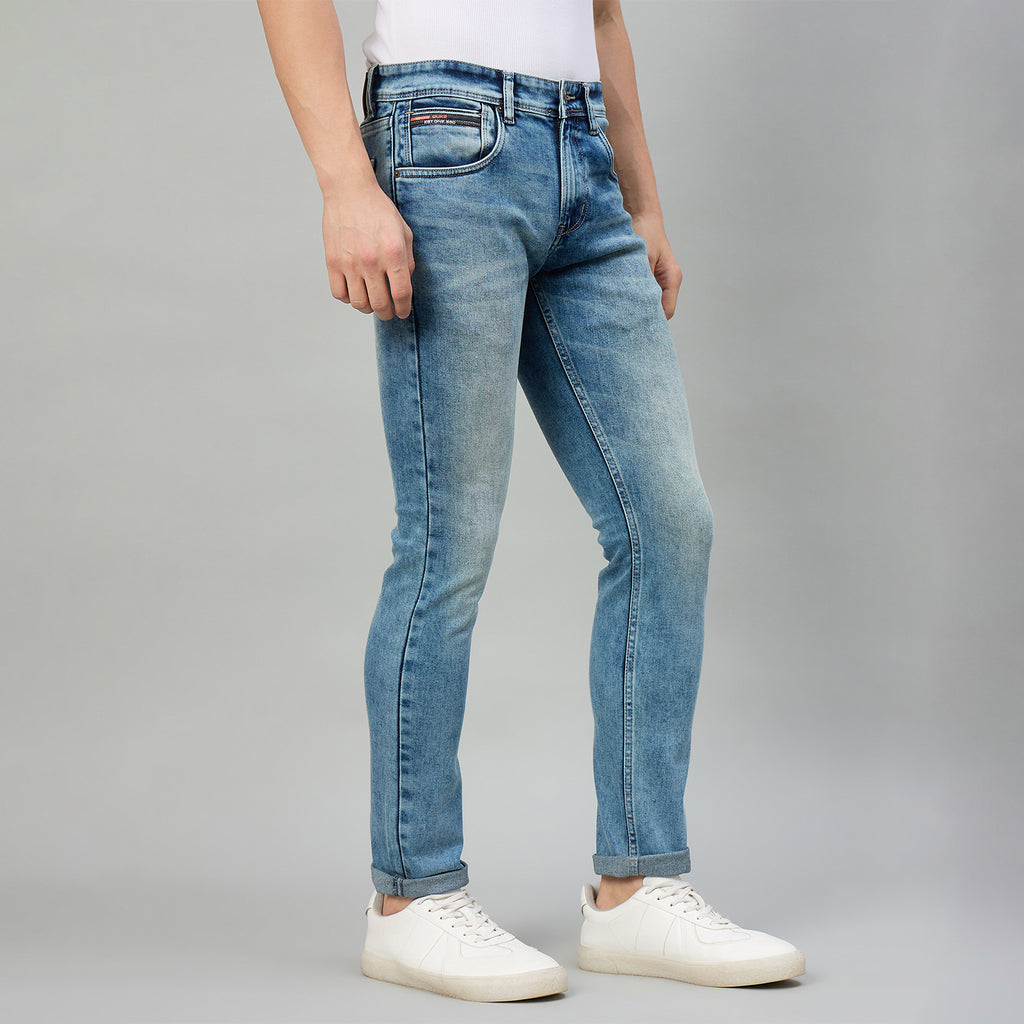 Duke Men Narrow Fit Stretchable Jeans (SDD5963N)