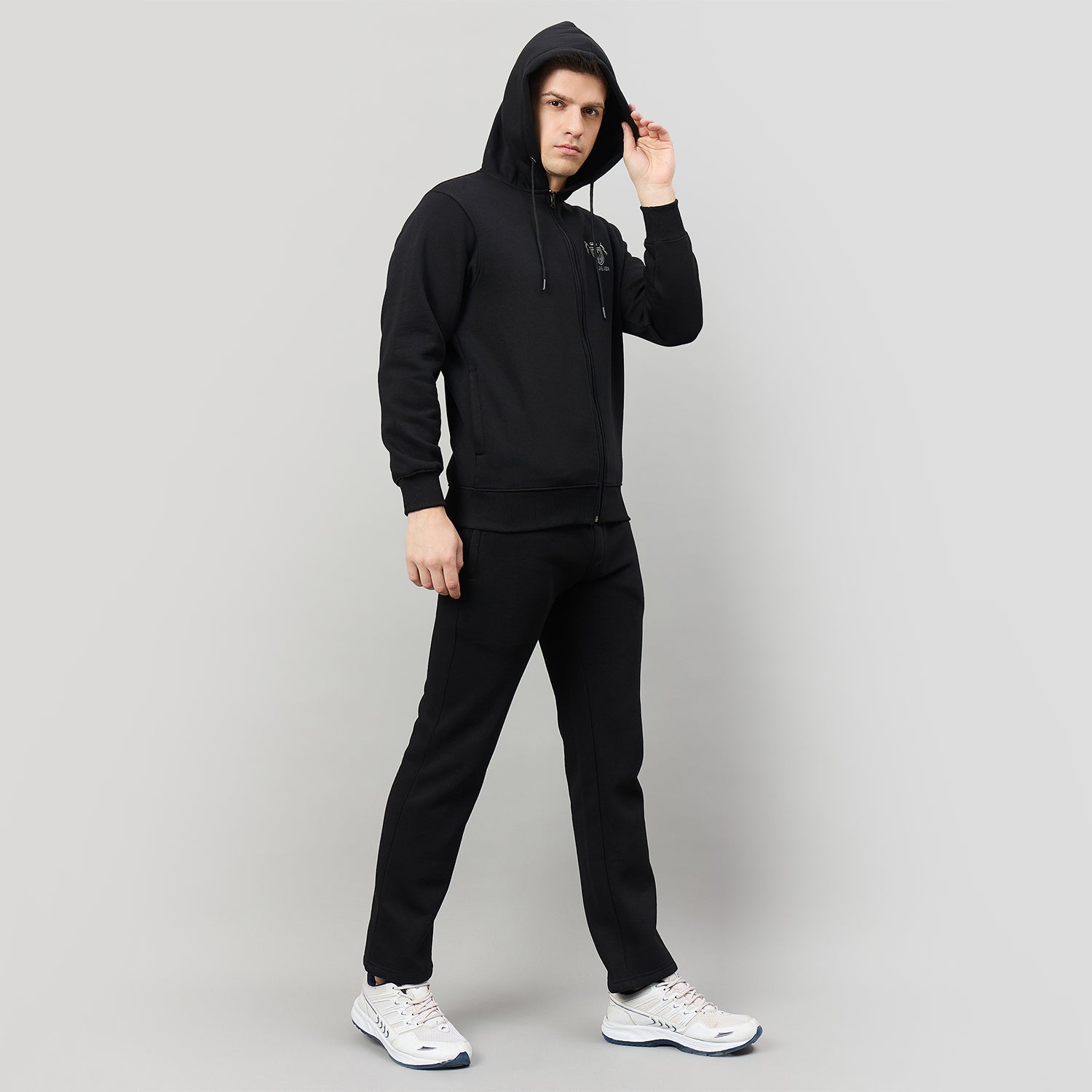 Duke Urban Men Hooded Neck Full Sleeve Tracksuit (LF6060)