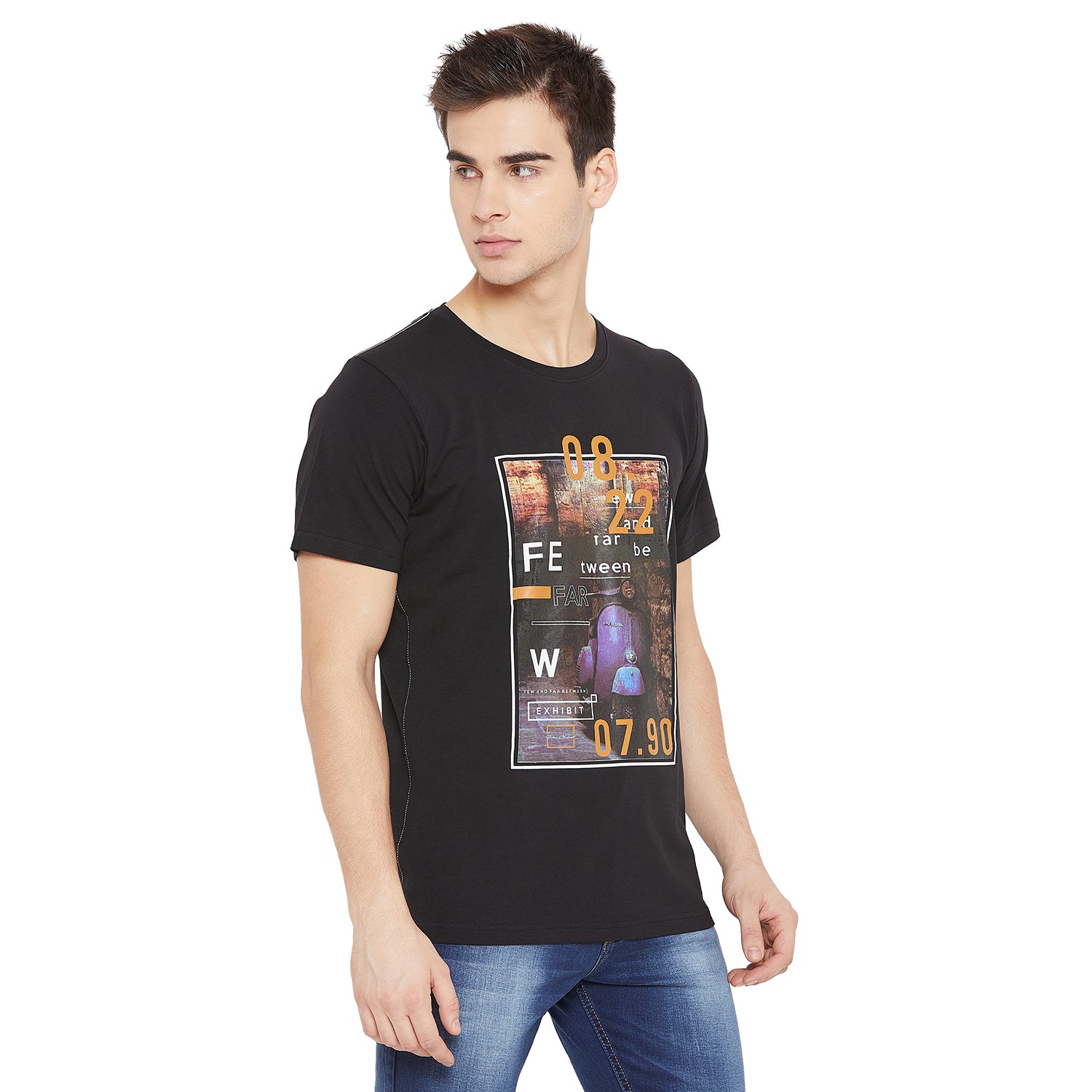 Duke Stardust Men Half Sleeve Cotton T-shirt (ONLF169)