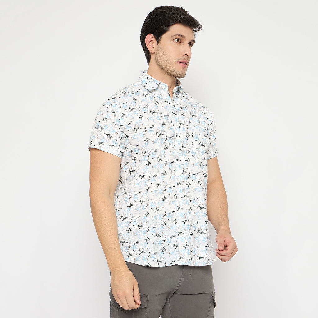 Duke Urban Men Half Sleeve Cotton Shirt (SDO4PRM)