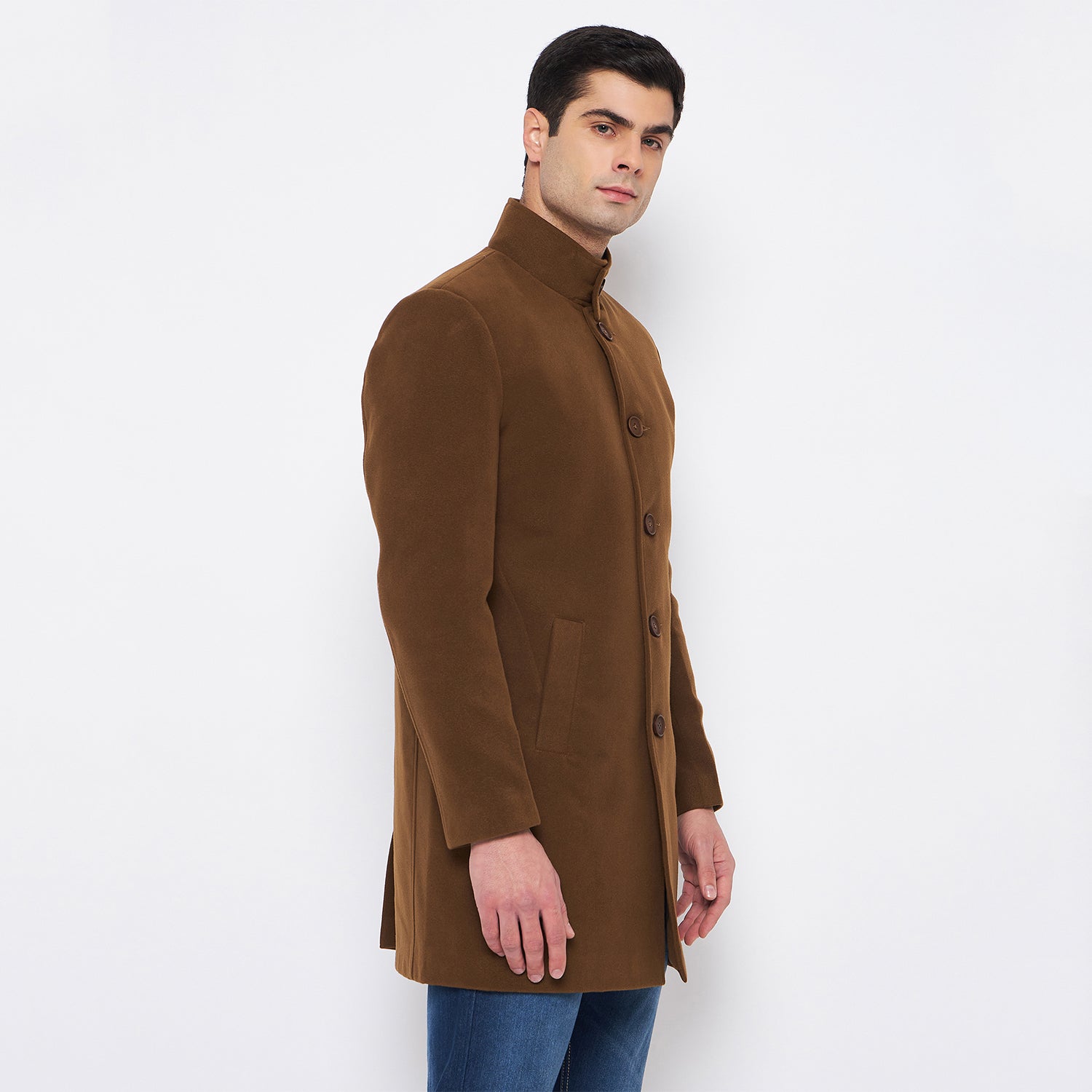 Duke Urban Men Full Sleeve Long Coat (SDZ3099)