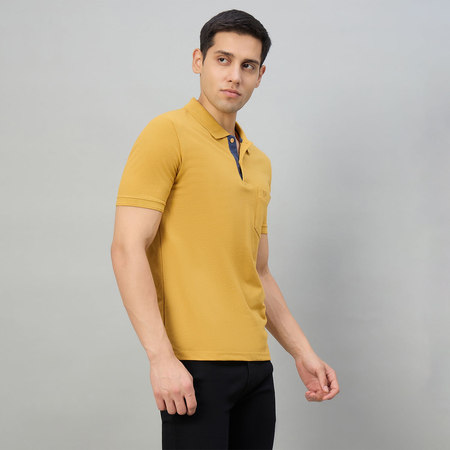 Duke Men Half Sleeve Cotton Smart Fit Casual T-shirt (SD72)