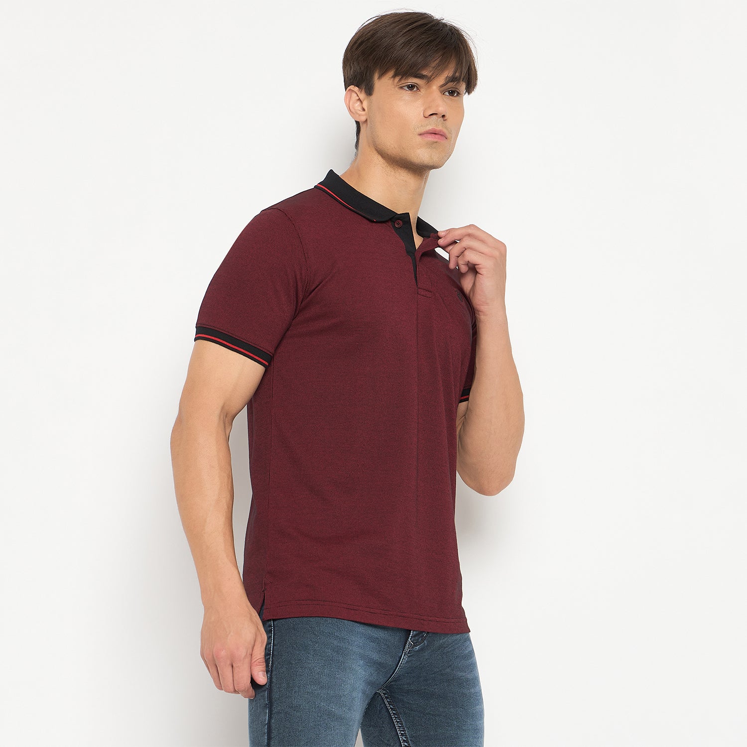 Duke Urban Men Half Sleeve Cotton T-shirt (LF7254)