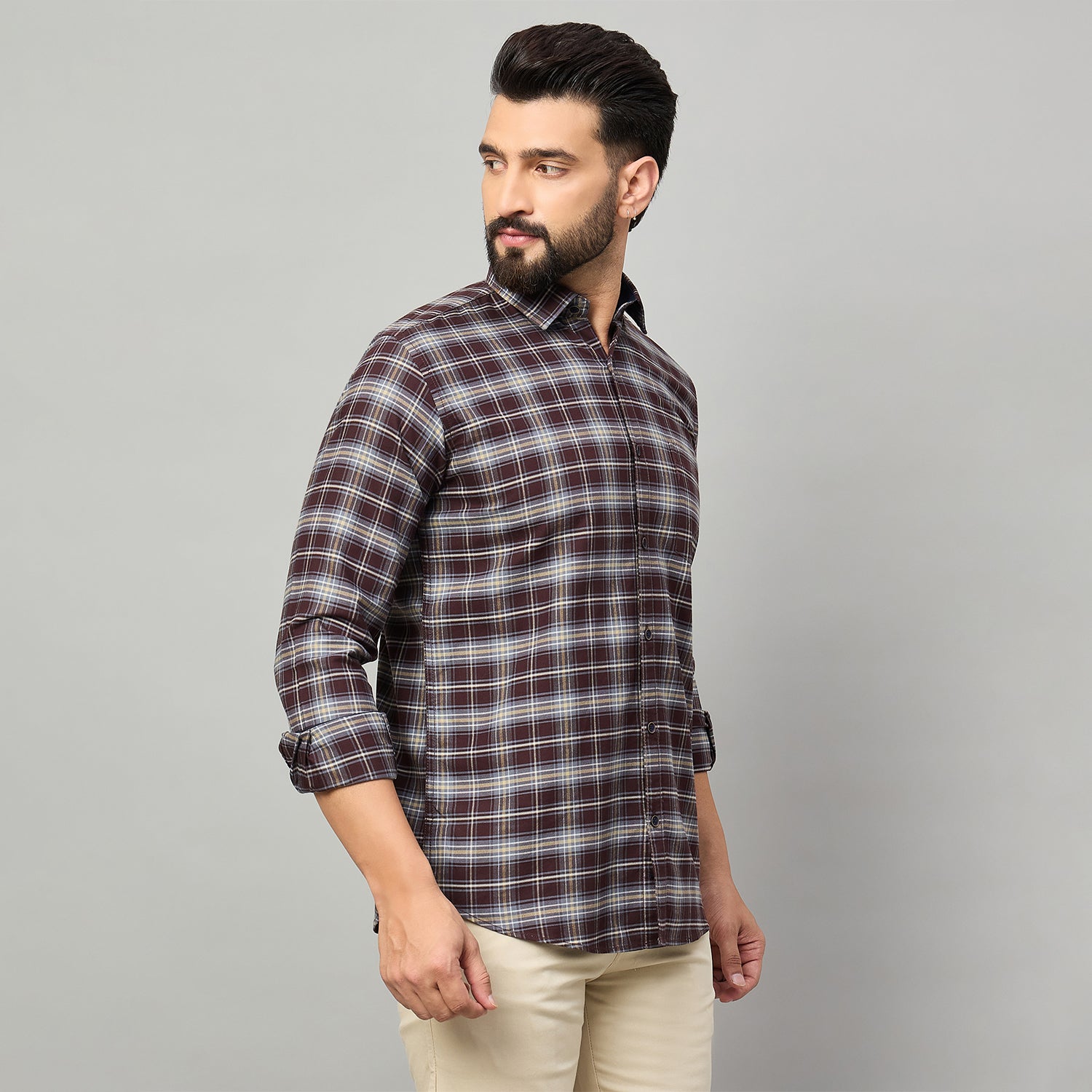 Duke Urban Men Full Sleeve Cotton Shirt (SDO5CKBB)