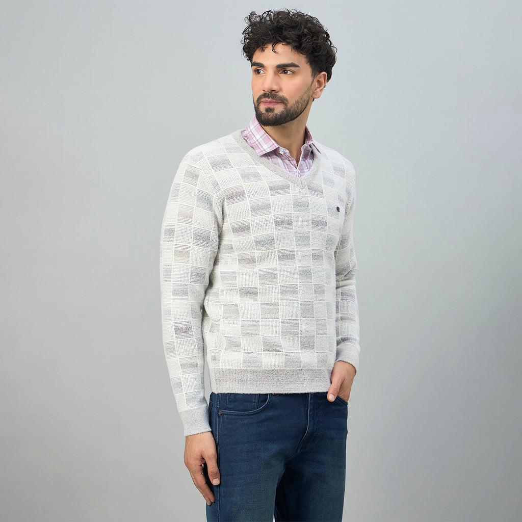 Duke Urban Men V-neck full sleeve sweater (SDS2245)