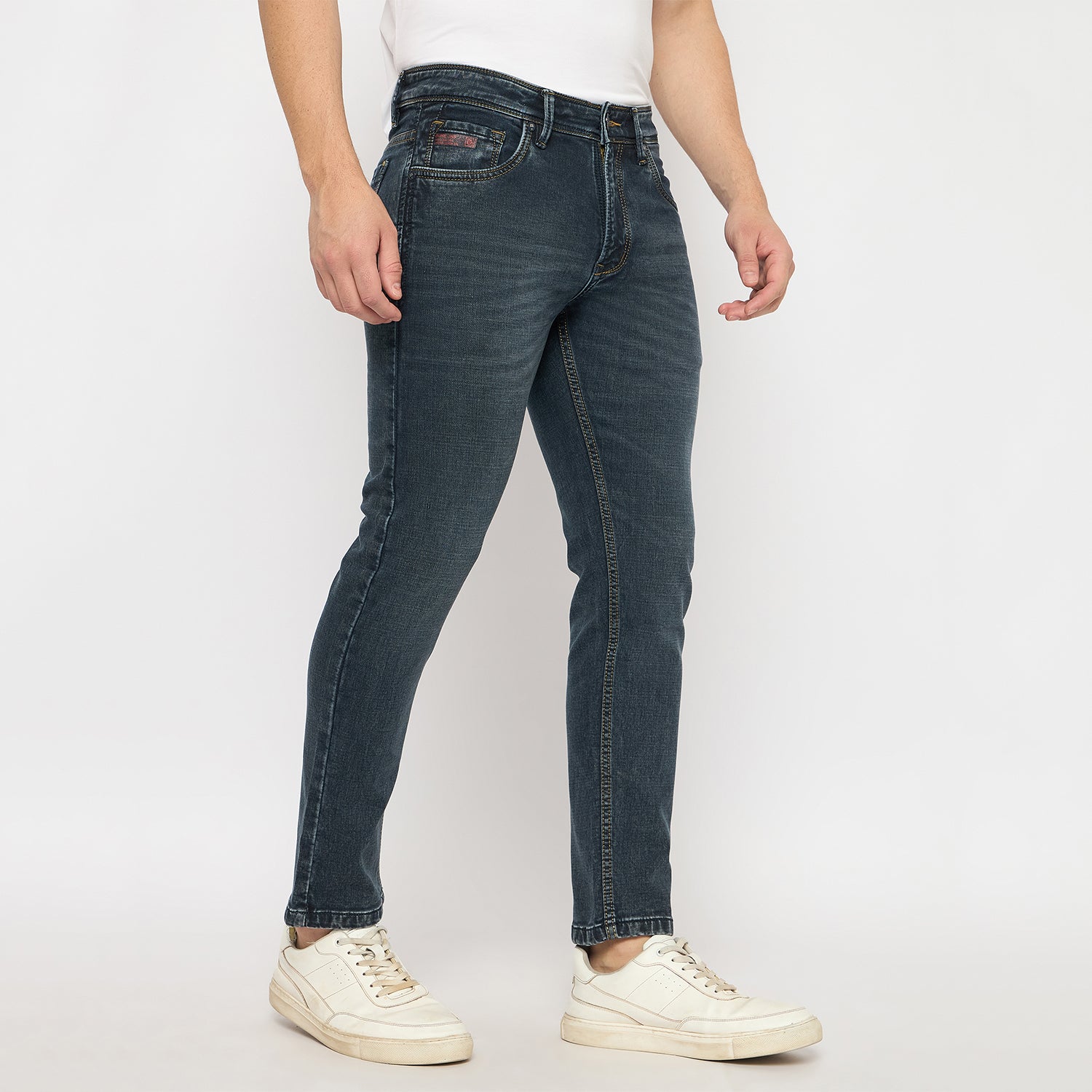 Duke Urban Men Ankle Length Stretchable Jeans (SDD5740A)