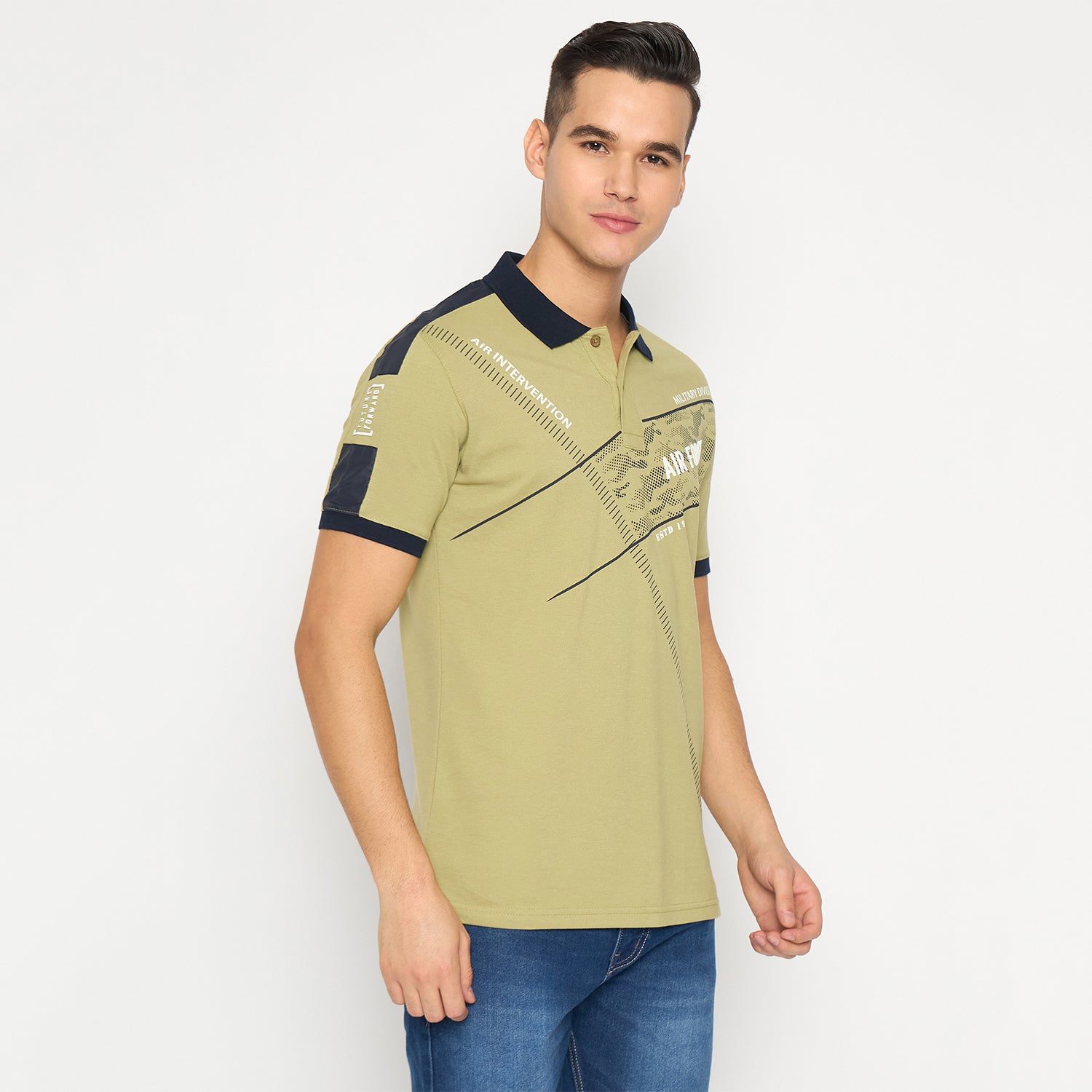 Duke Urban Men Half Sleeve Cotton T-shirt (ONLF268)