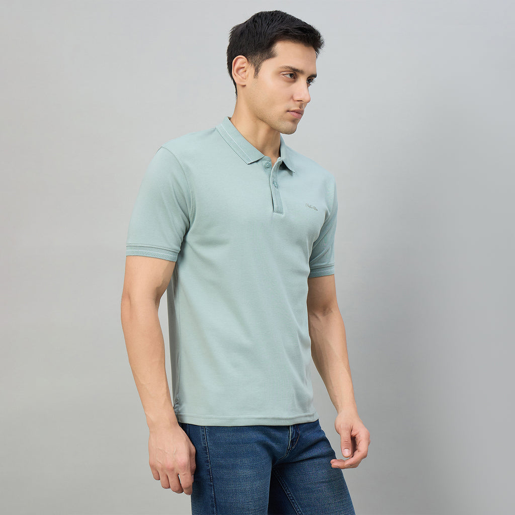 Duke Men Half Sleeve Cotton Regualr Fit Casual T-shirt (LF7888)