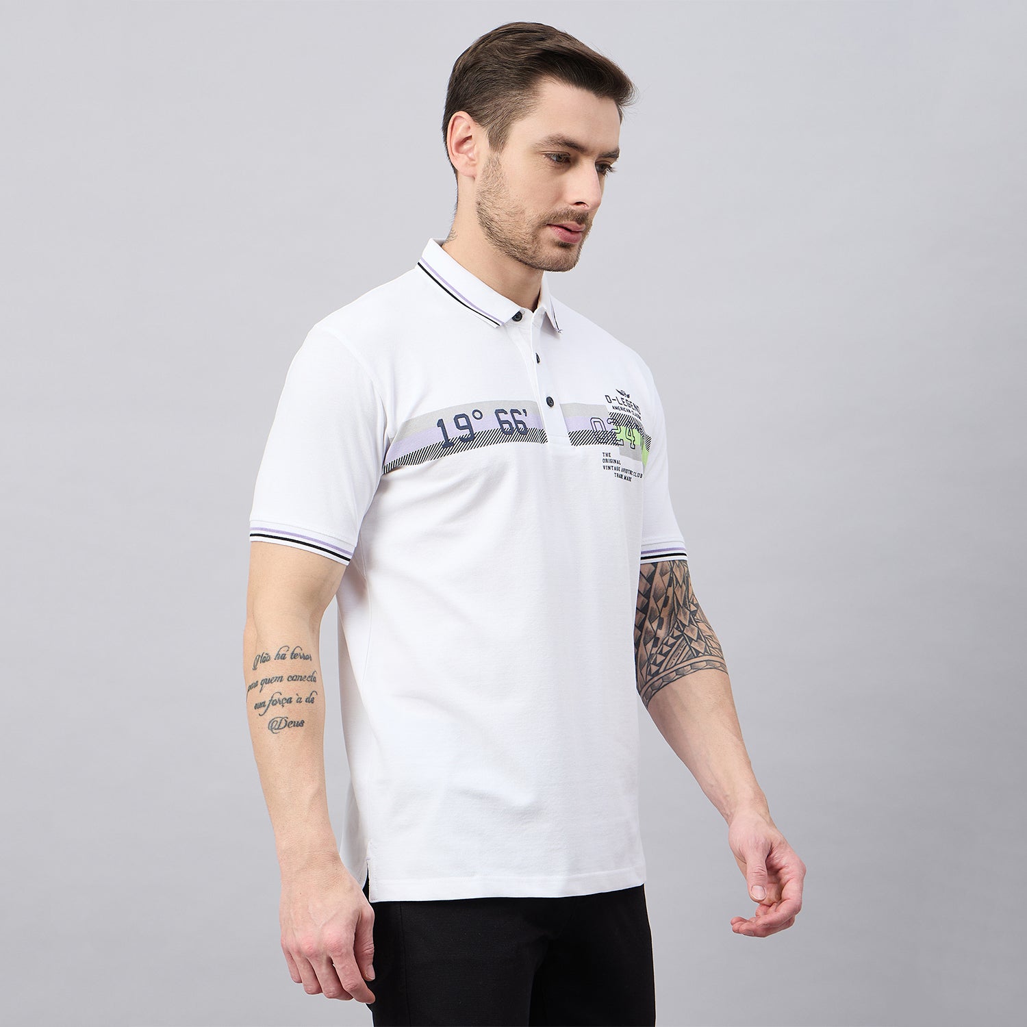 Duke Urban Men Half Sleeve Cotton Polo Tshirt (ON3169)