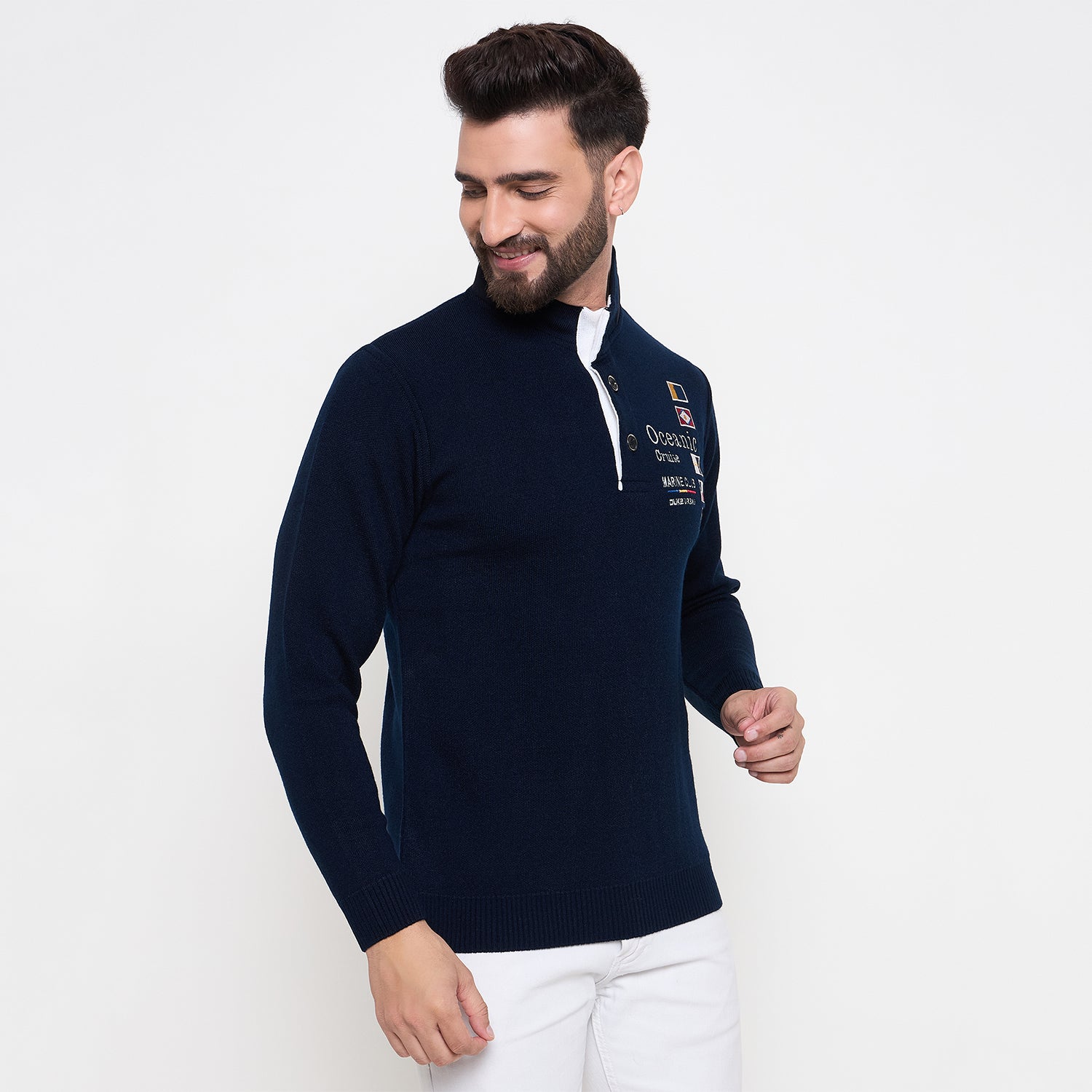 Duke Urban Men High Neck Sweater (SDS2250)