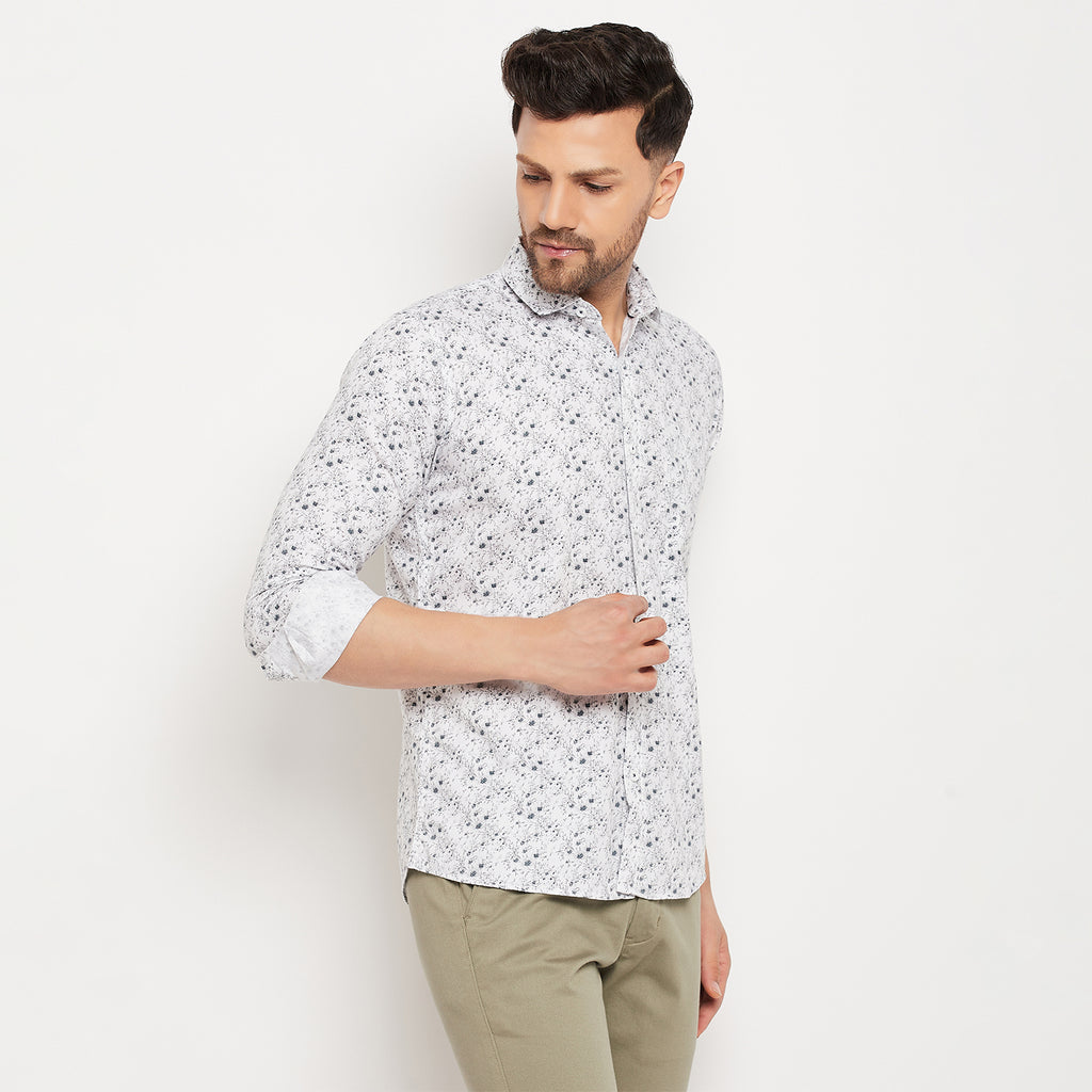 Duke Urban Men Full Sleeve Cotton Shirt (SDO8PRSQ)