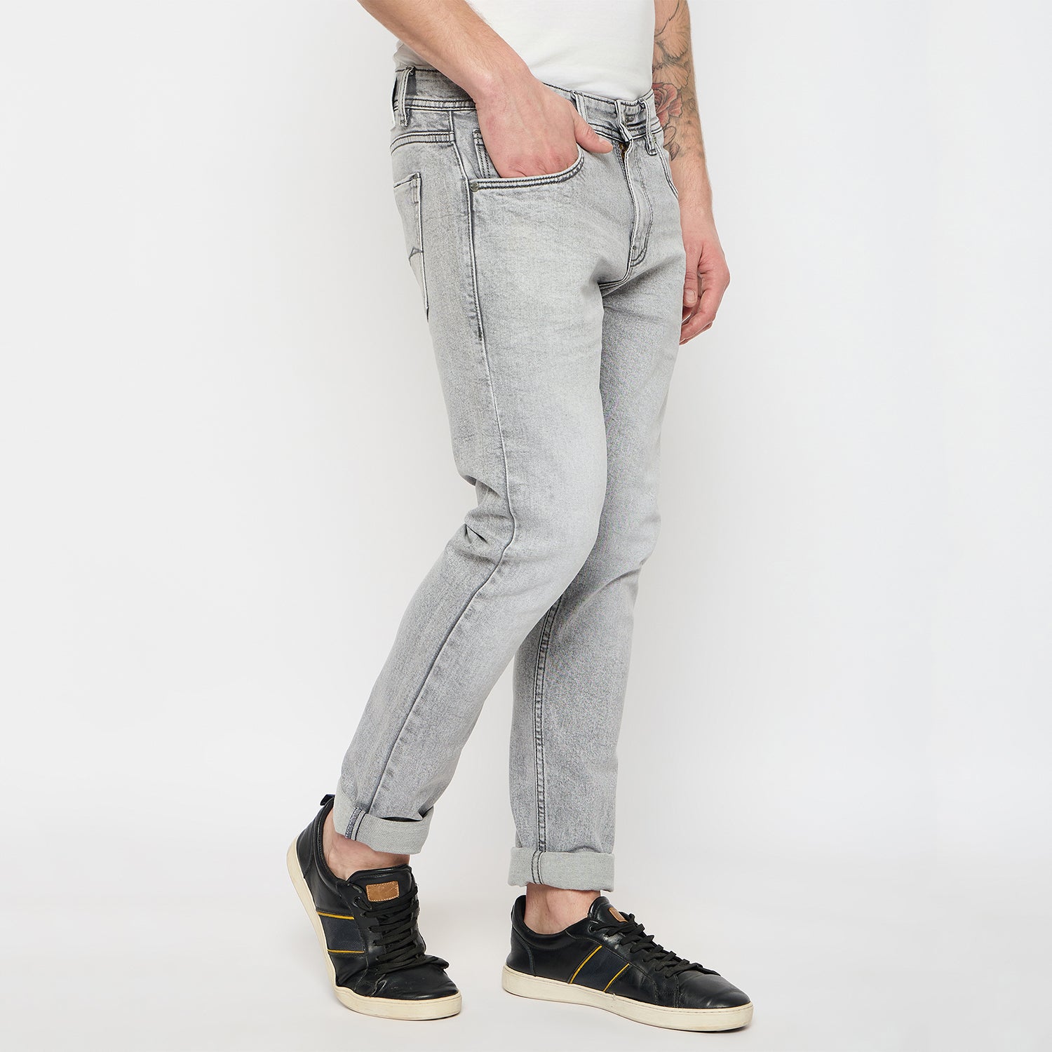 Duke Urban Men Slim Fit Stretchable Jeans (SDD5545)