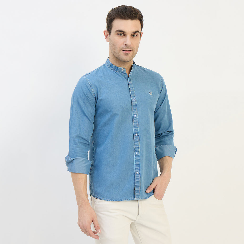 Duke Urban Men Full Sleeve Cotton Shirt (SDO9PLIB)