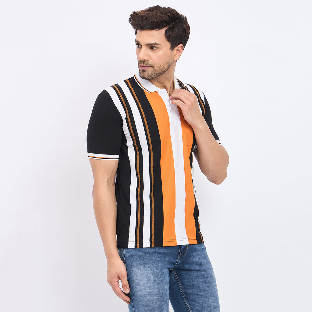 Duke Stardust Men Half Sleeve Cotton T-shirt (LF7258)