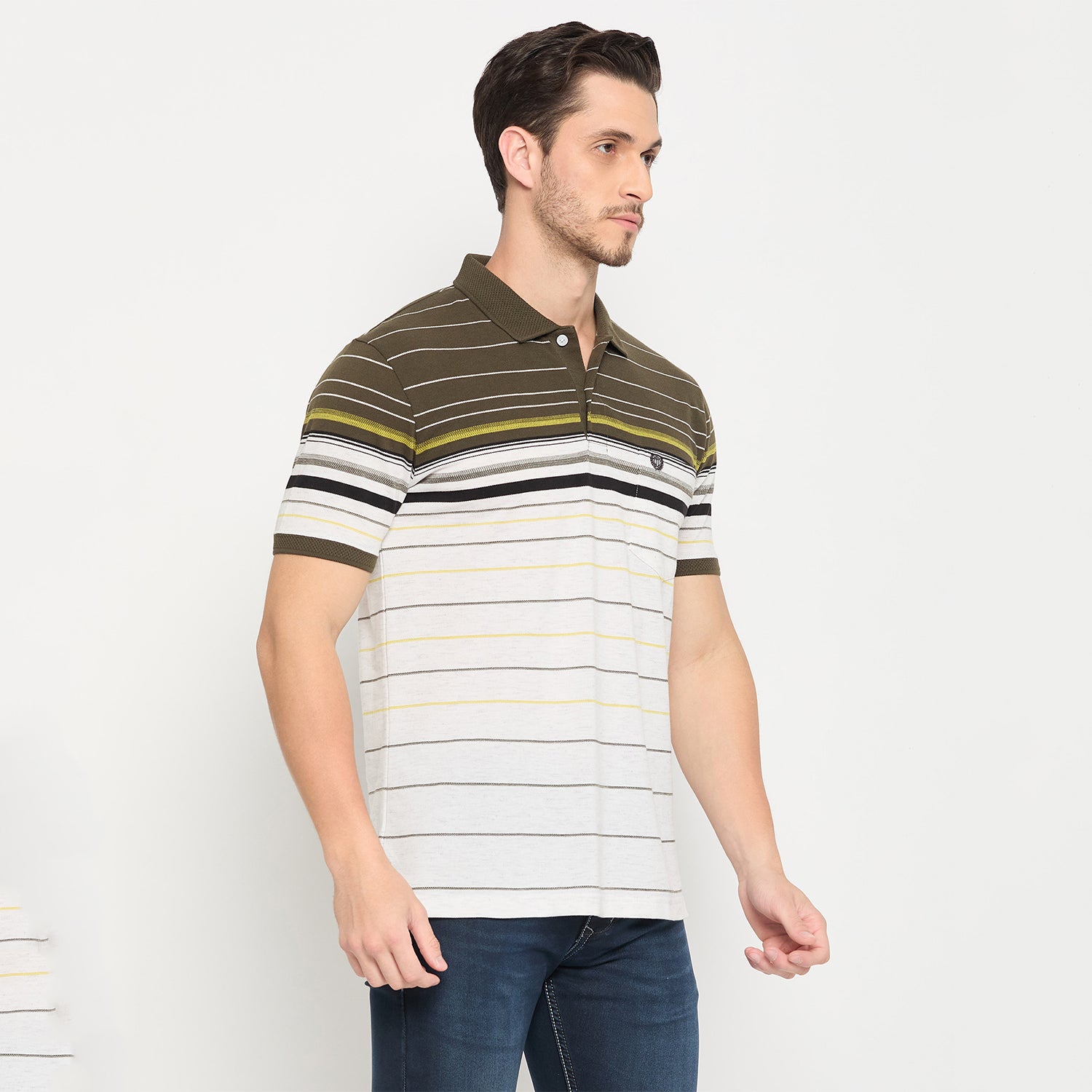 Duke Strardust Men Half Sleeve Cotton T-shirt (LF7203)