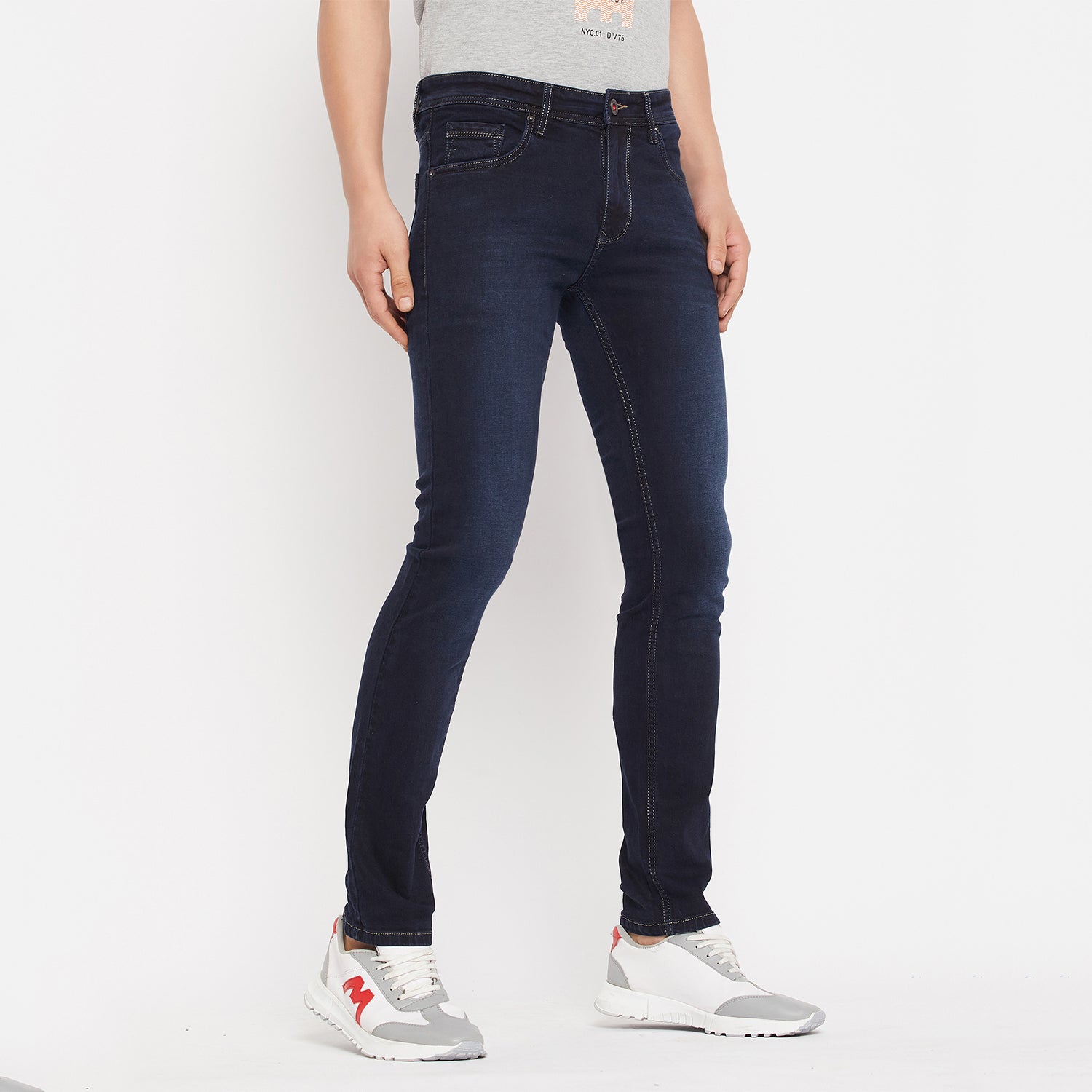 Duke Urban Men Slim Fit Stretchable Jeans (SDD5533)