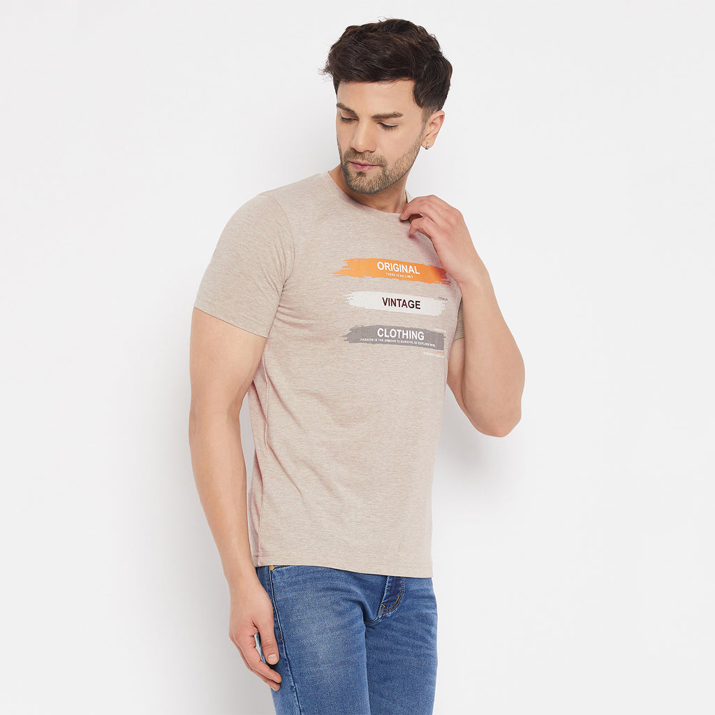 Duke Urban Men Half Sleeve Cotton T-Shirt (LF5827)