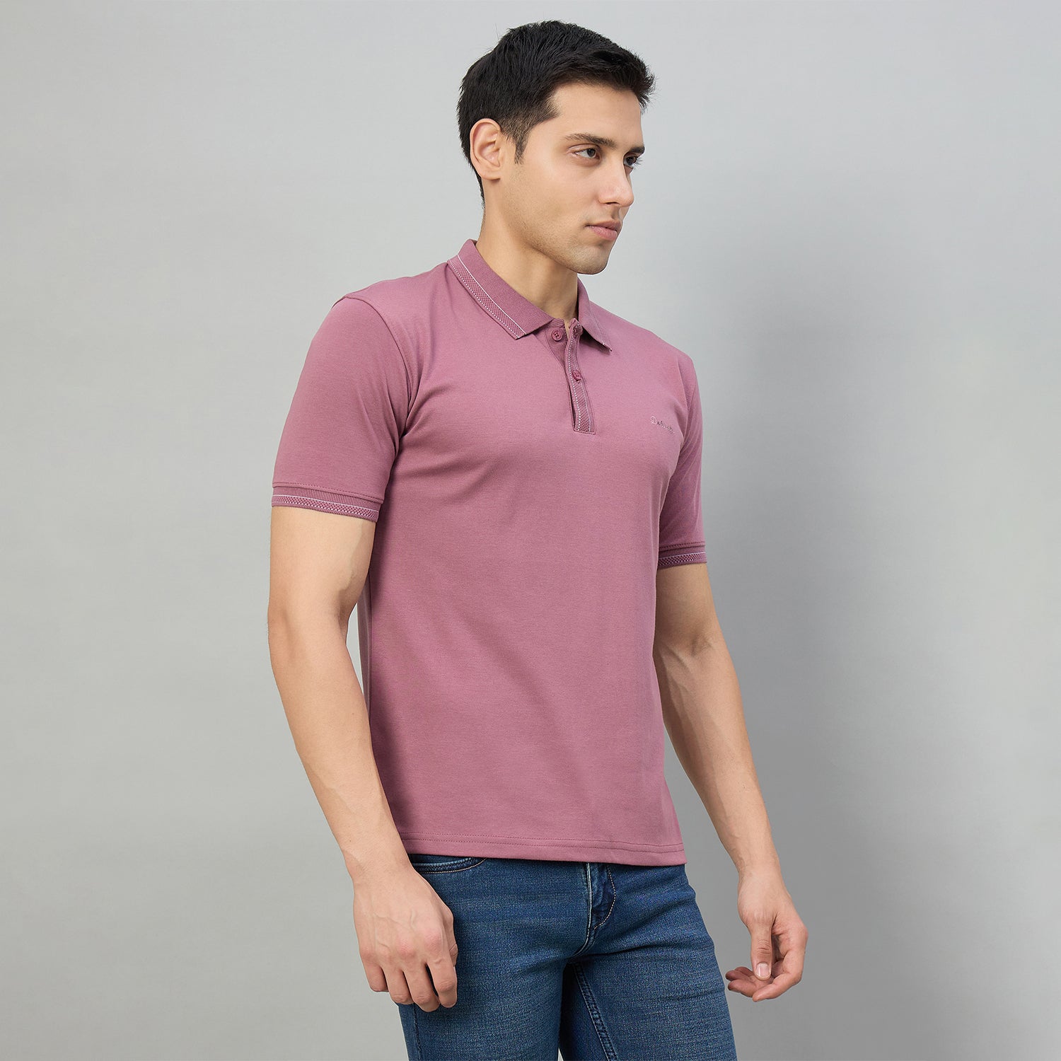 Duke Men Half Sleeve Cotton Regualr Fit Casual T-shirt (LF7888)