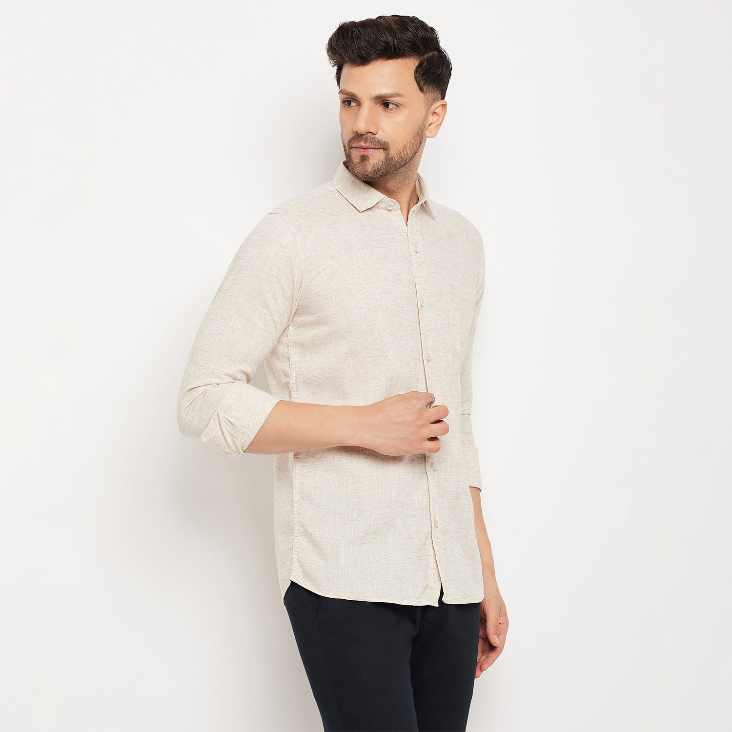 Duke Urban Men Full Sleeve Cotton Shirt (SDO8PLCA)
