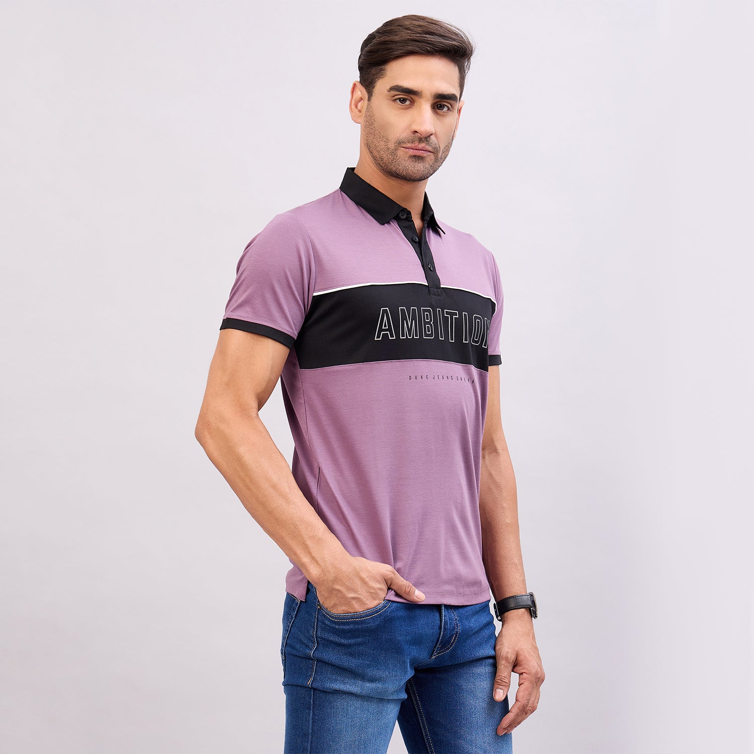 Duke Urban Men Half Sleeve Cotton Polo Tshirt (ON3172)