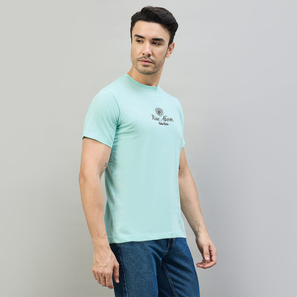 Duke Urban Men Half Sleeve Cotton Smart Fit Casual T-shirt (LF7861)