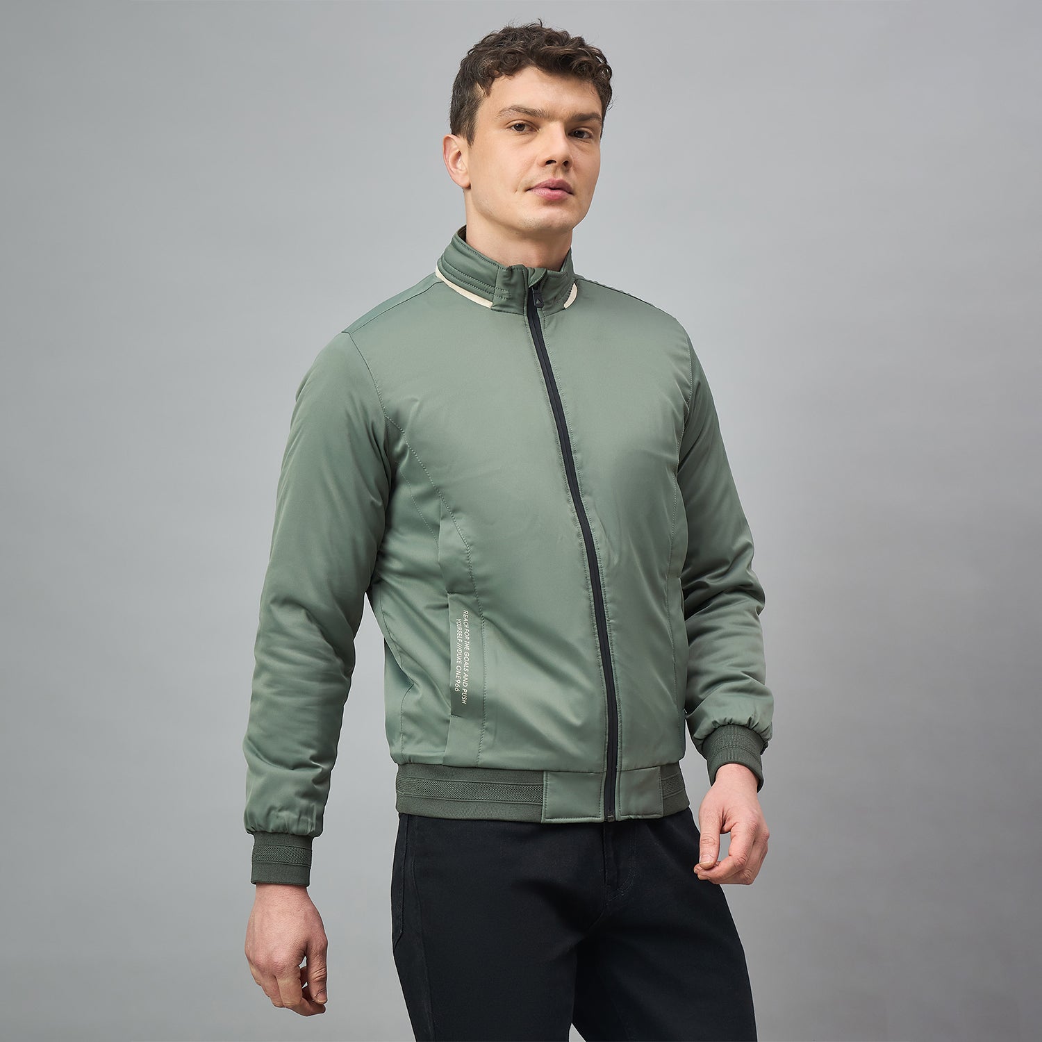 Duke Urban Men Full Sleeve High Neck Casual Jacket (SDZ2303)