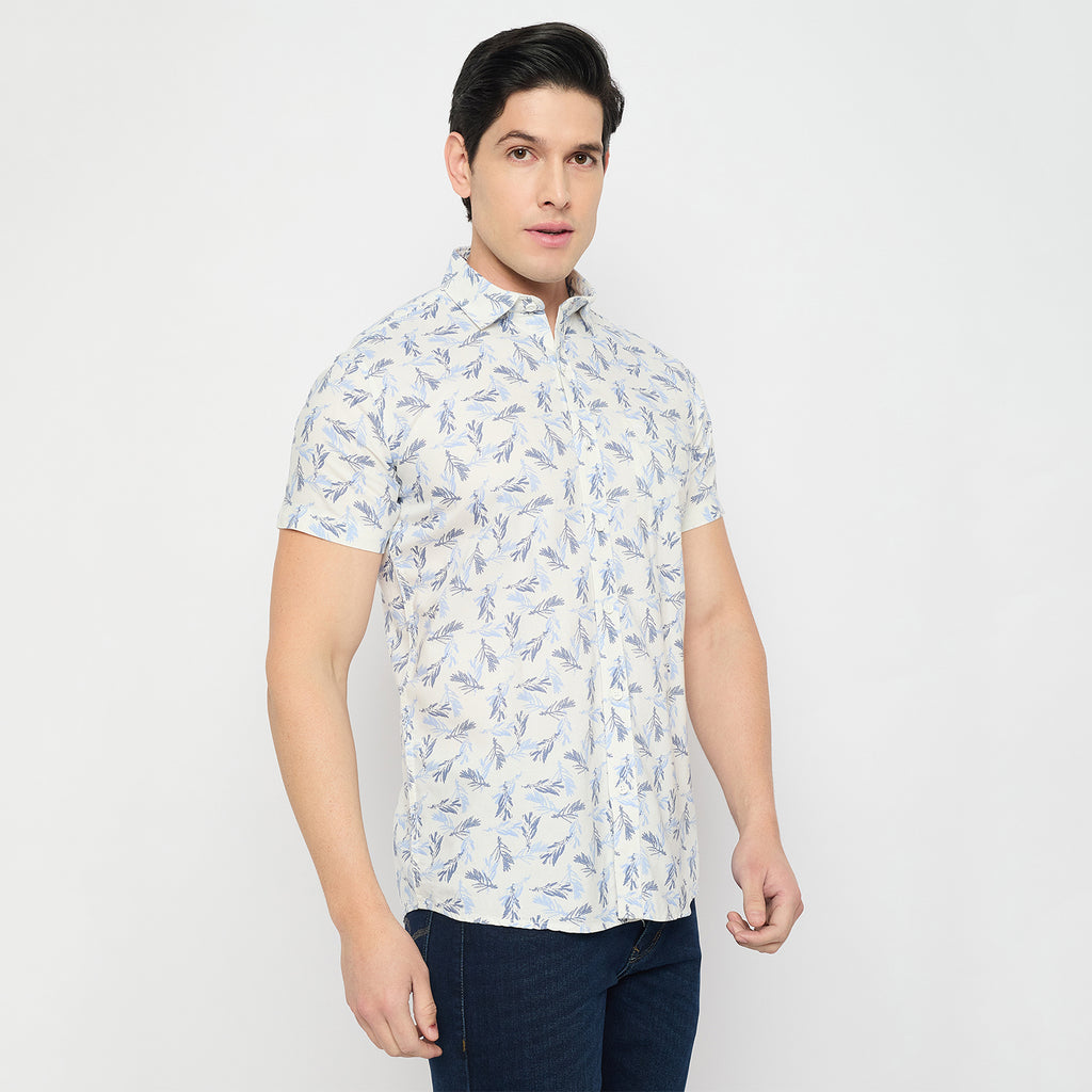 Duke Urban Men Half Sleeve Cotton Shirt (SDO4PRAH)