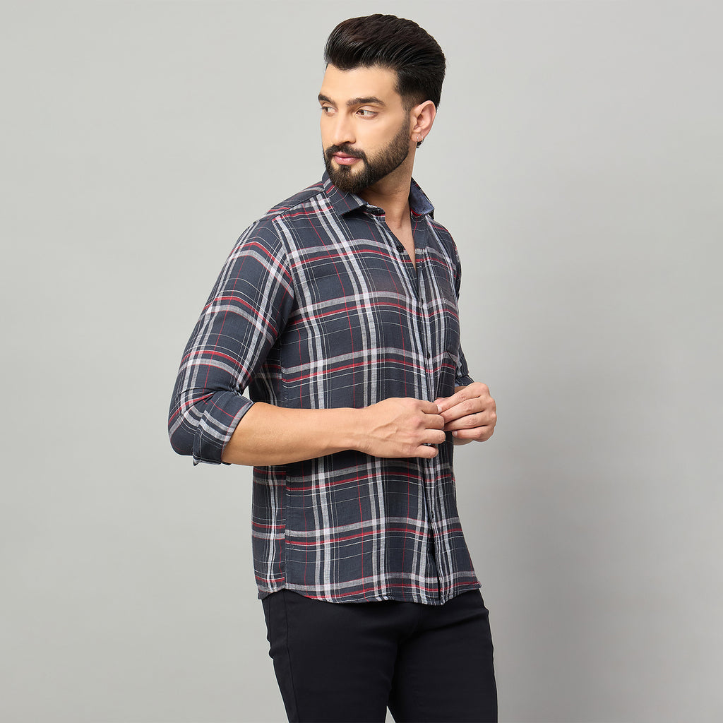 Duke Urban Men Full Sleeve Cotton Shirt (SDO8CKAT)