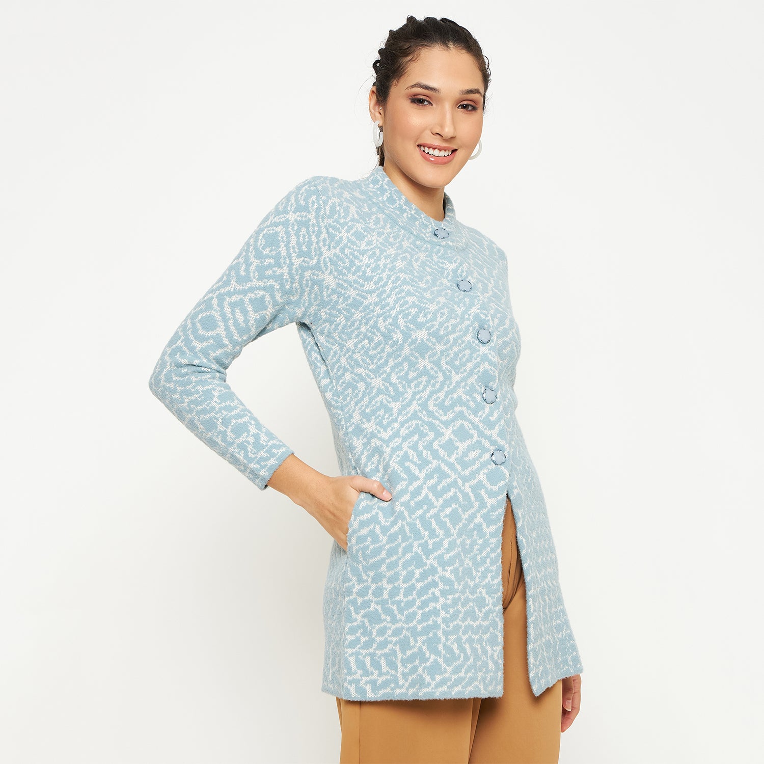 Duke Urban Women Full Sleeve Cardigan (SDS1218)