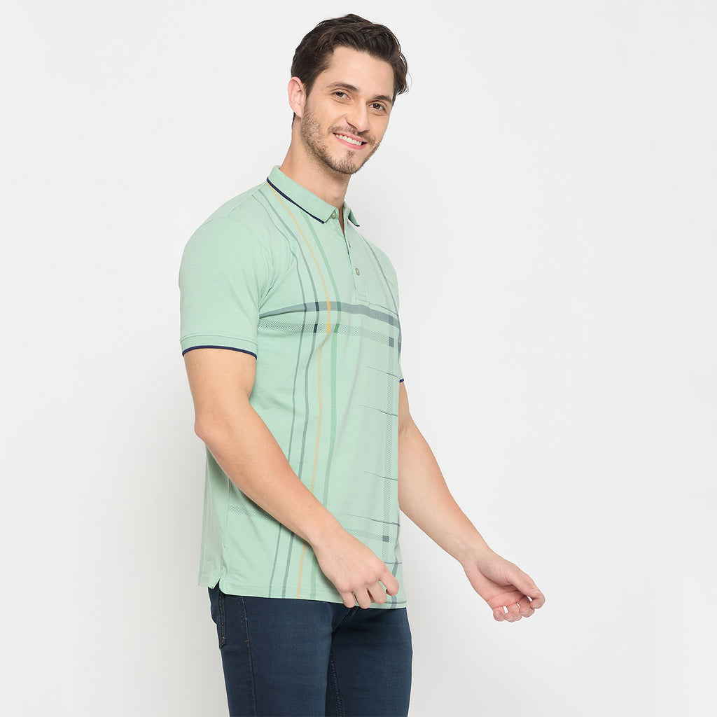 Duke Strardust Men Half Sleeve Cotton T-shirt (LF7139)