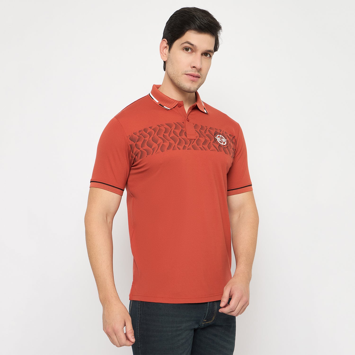 Duke Urban Men Half Sleeve Cotton Tshirt (LF7454)