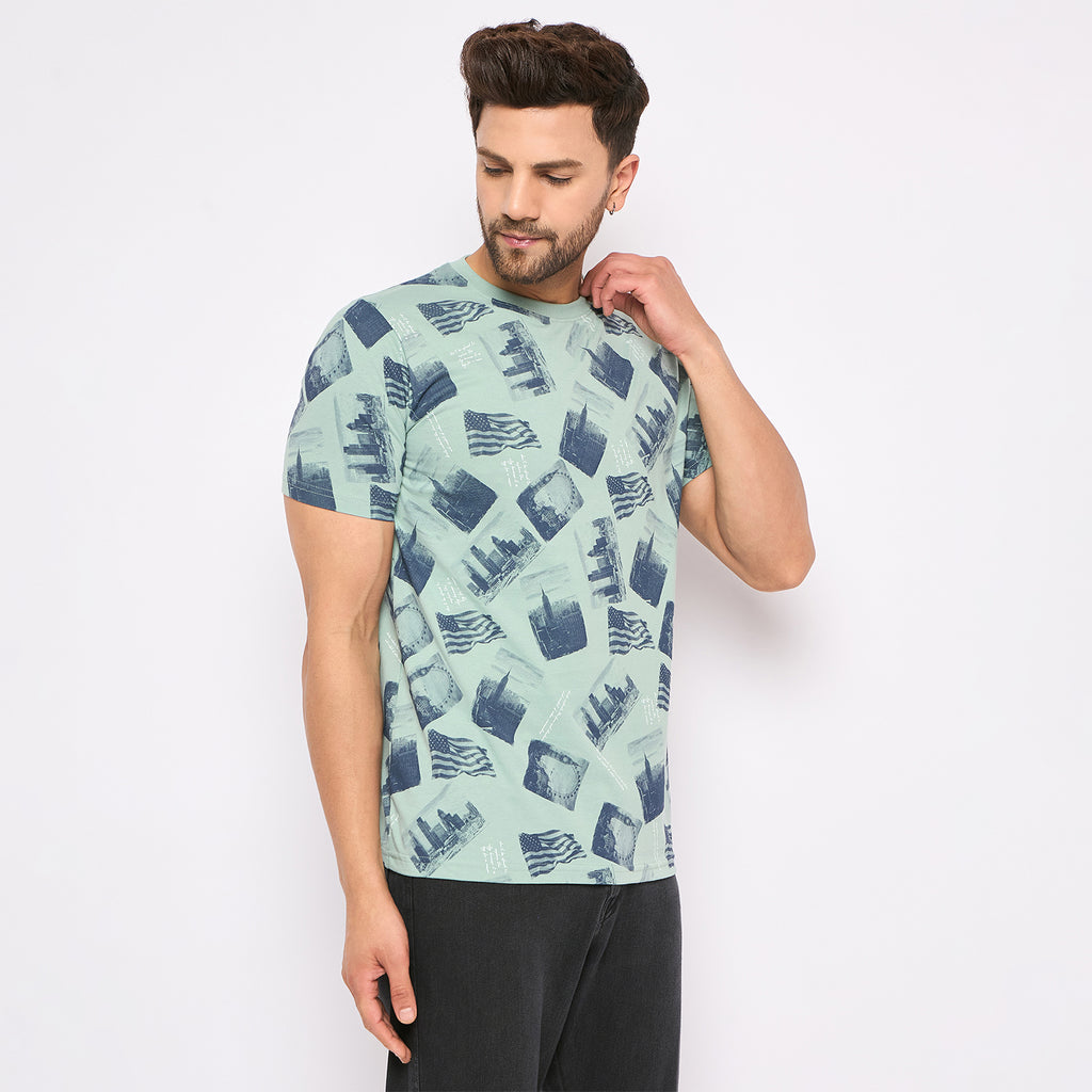 Duke Urban Men Half Sleeve Cotton T-shirt (ONLF255)