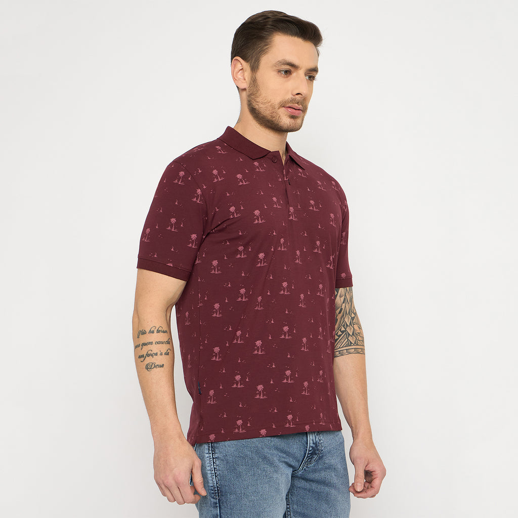 Duke Urban Men Half Sleeve Cotton Tshirt (LF7309)
