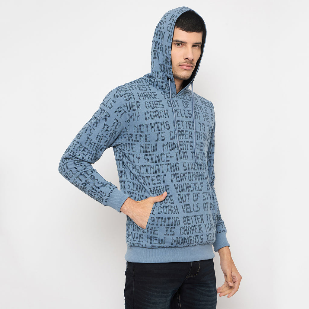 Duke Urban Men Full Sleeve Hooded Reversible Sweatshirt (LF6441)