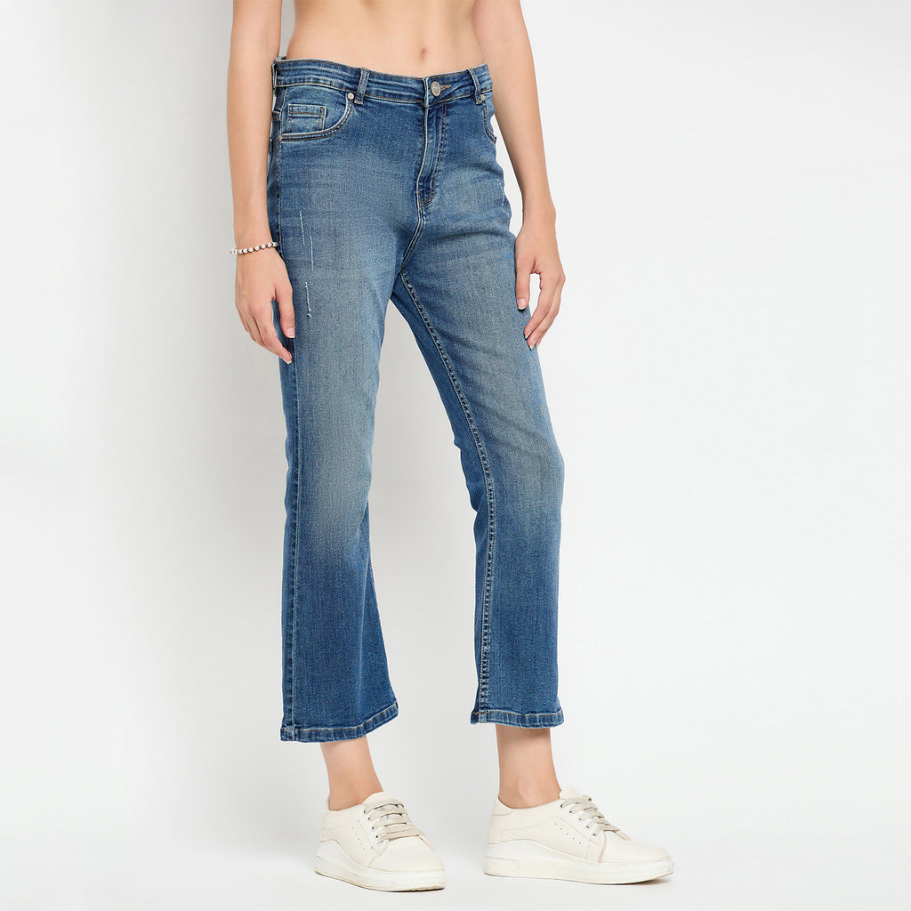 Duke Urban Women Straight Fit Stretchable Jeans (SDD6750)