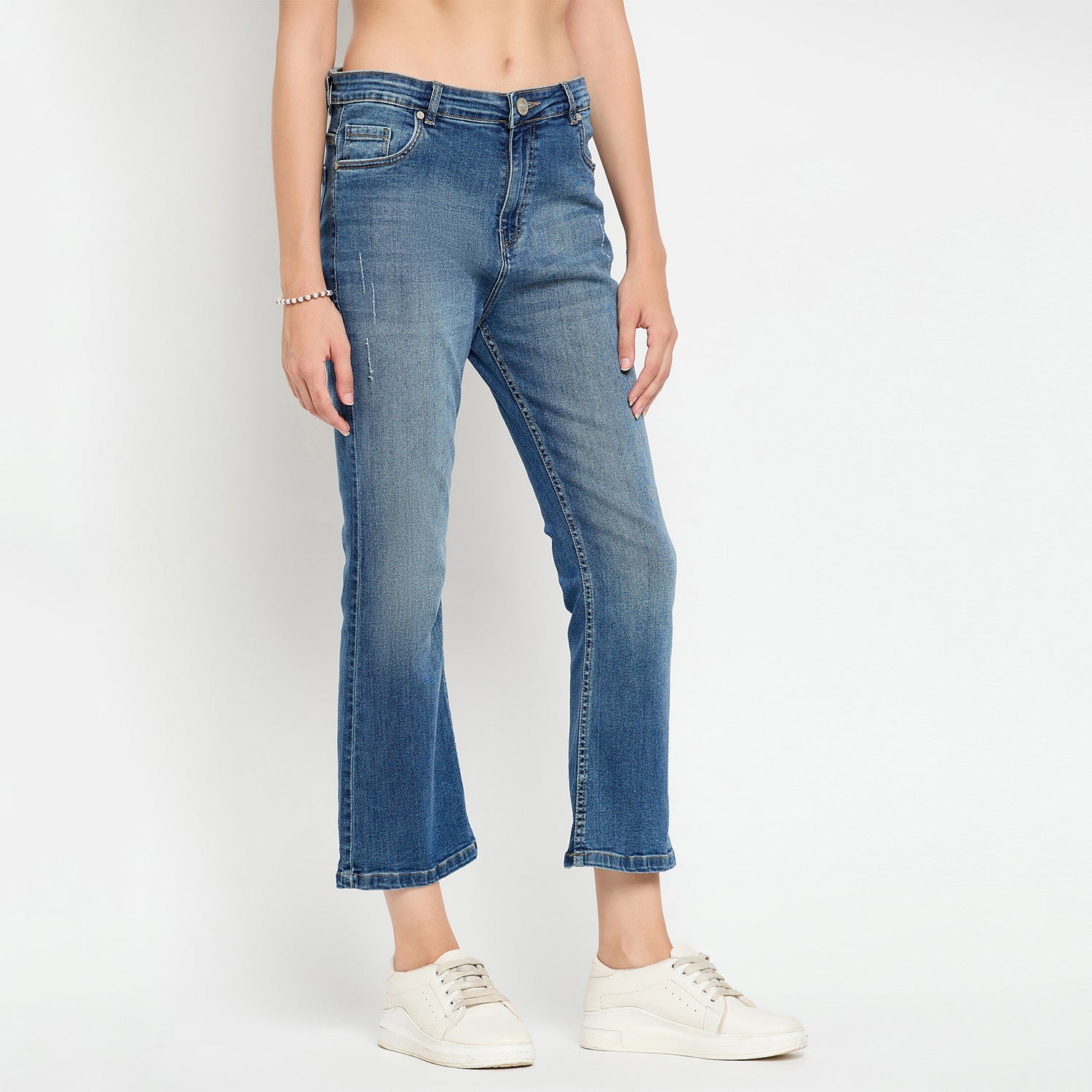 Duke Urban Women Straight Fit Stretchable Jeans (SDD6750)