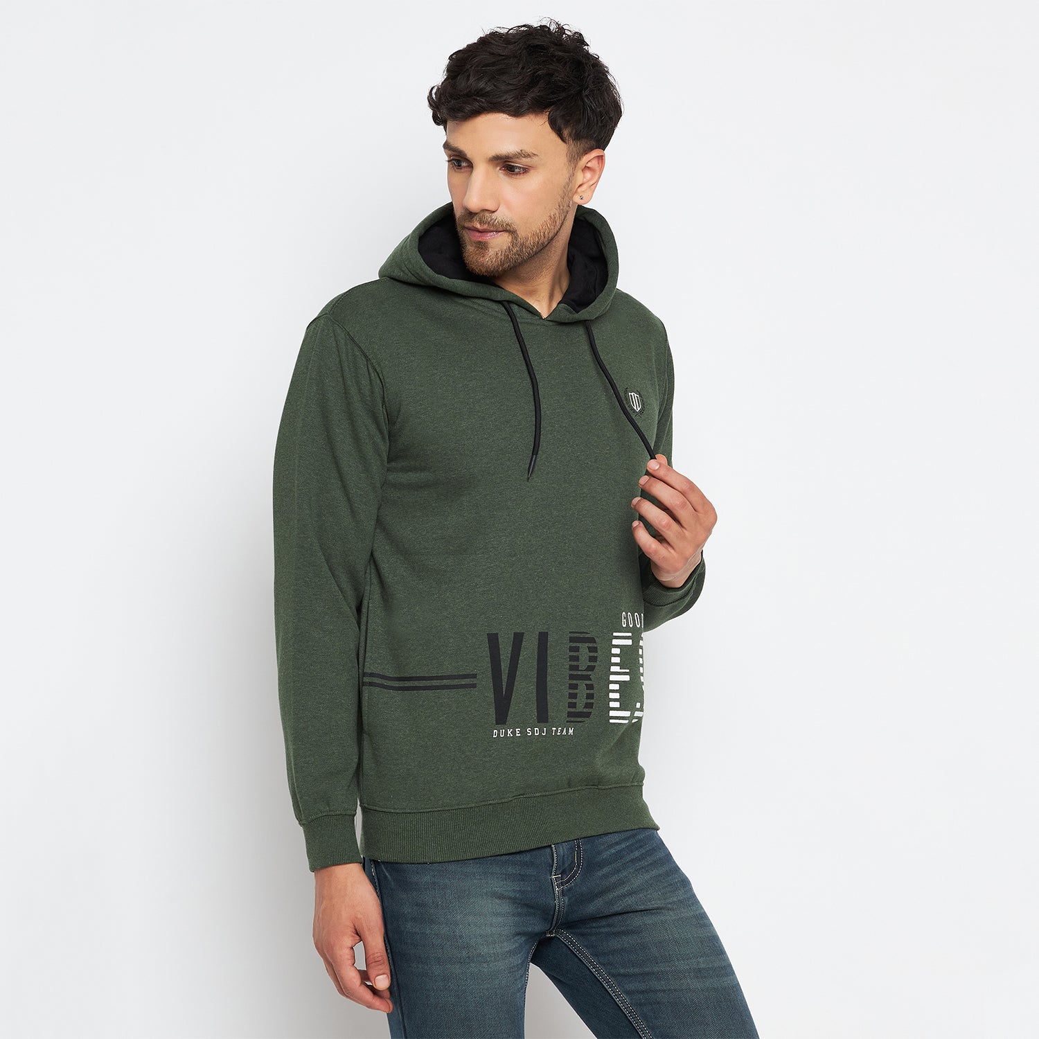 Duke Urban Men Hooded Sweatshirt  (LF3896)