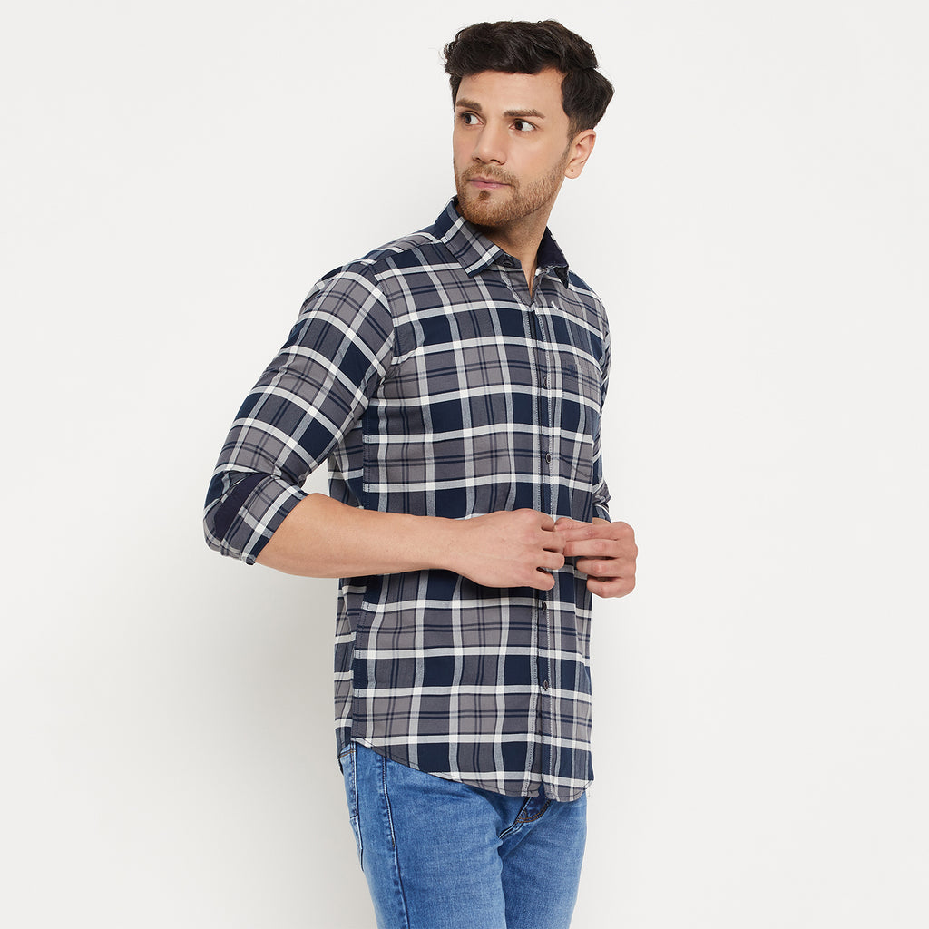 Duke Urban Men Full Sleeve Cotton Shirt (SDO5CKOM)