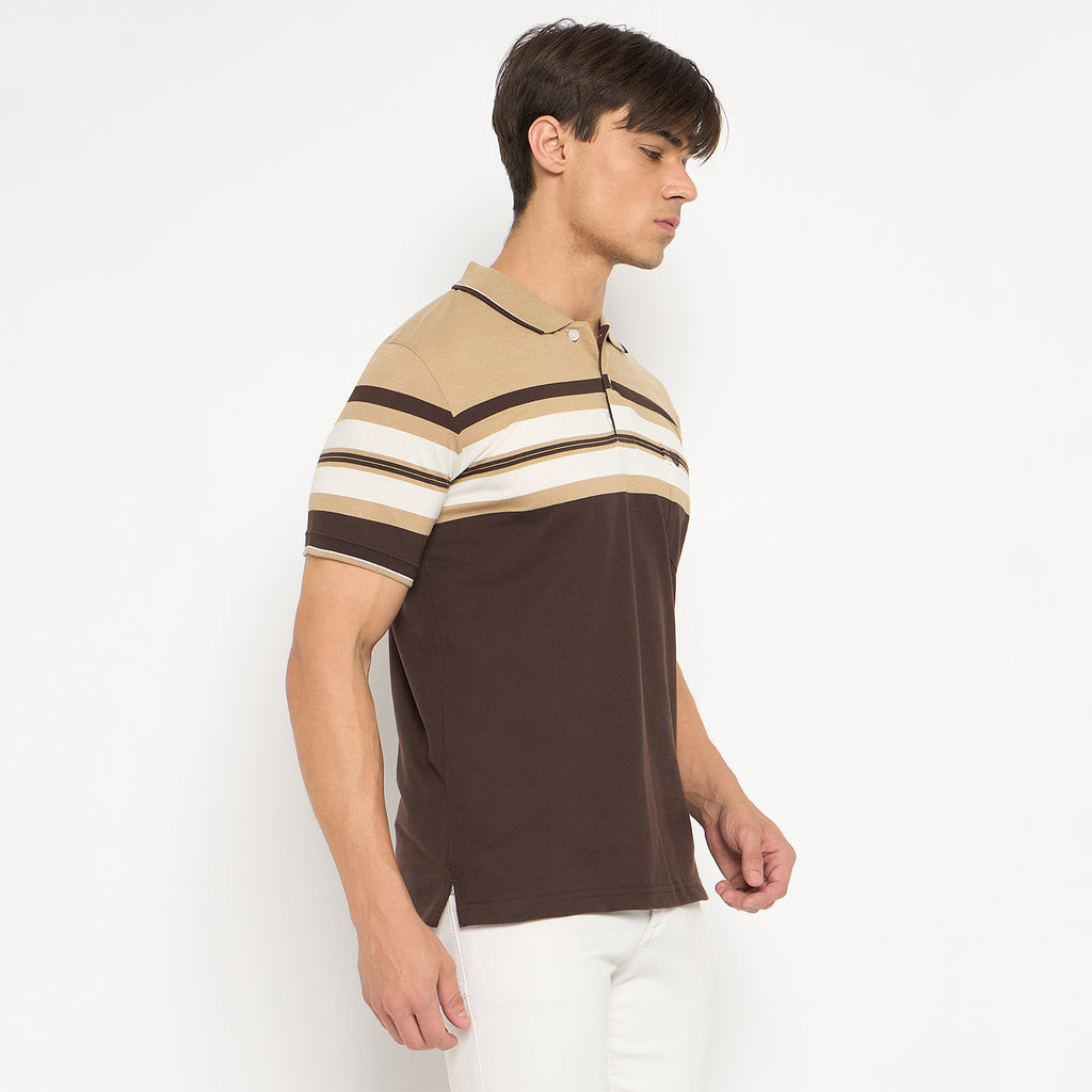Duke Strardust Men Half Sleeve Cotton T-shirt (LF7126)