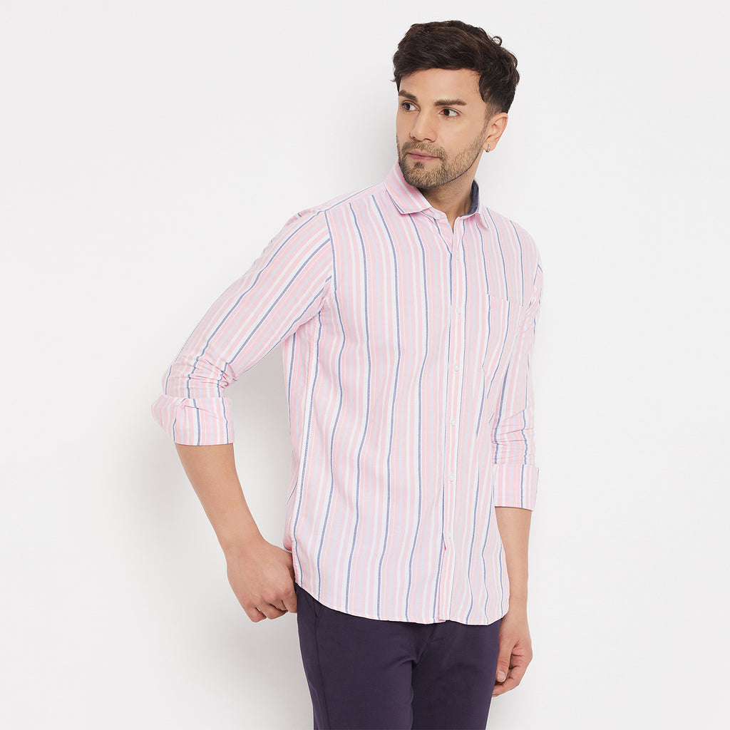 Duke Urban Men Full Sleeve Cotton Shirt (SDO8STOB)
