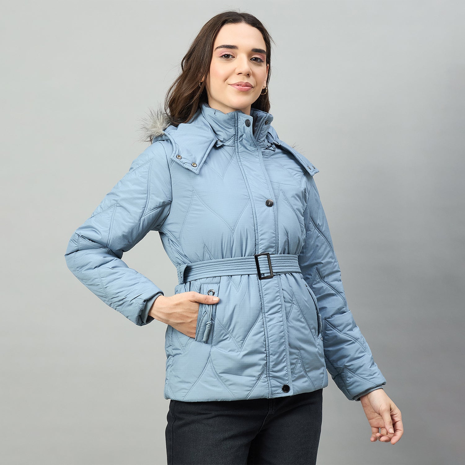 Duke Urban Women Short Style Full Sleeve Jacket (SDZ4215)