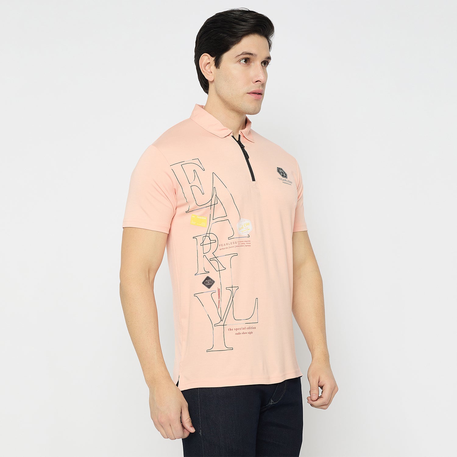 Duke Urban Men Half Sleeve Cotton Polo Tshirt(LF7174)