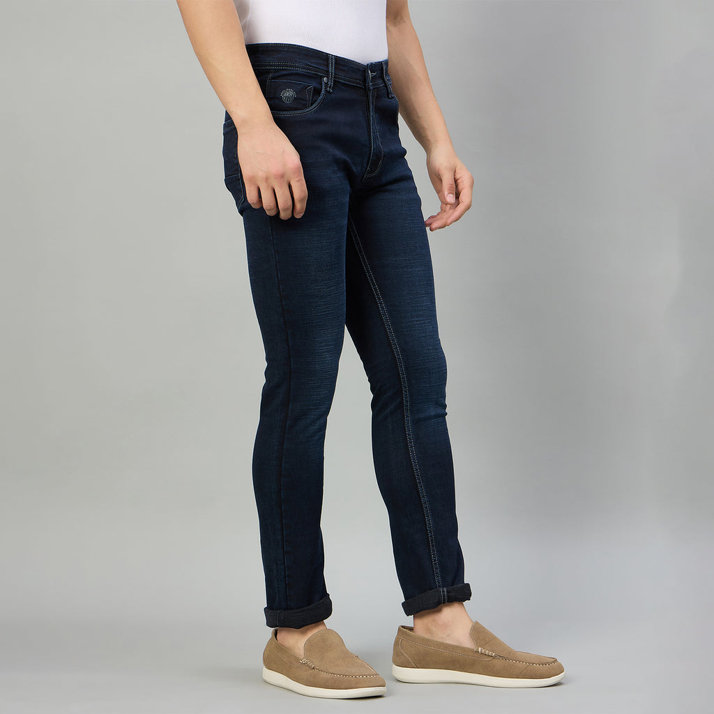 Duke Men Narrow Fit Stretchable Jeans (SDD9235N)