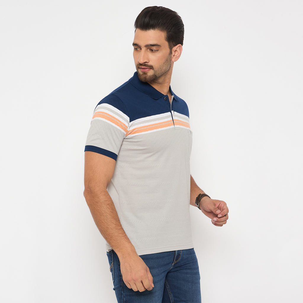 Duke Urban Men Half Sleeve Cotton Tshirt (LF7349)