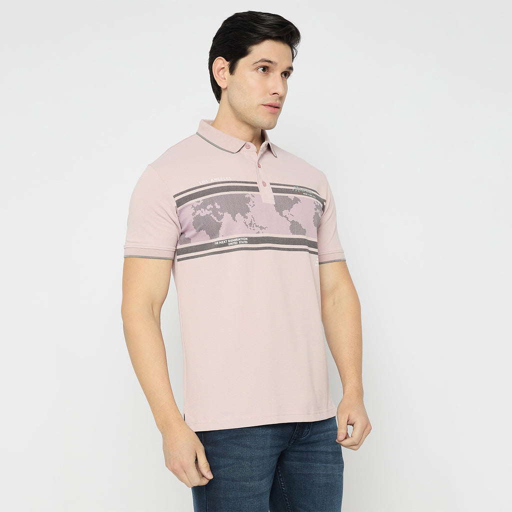 Duke Urban Men Half Sleeve Cotton Polo Tshirt(LF7167)