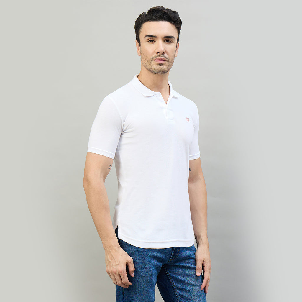 Duke Men Half Sleeve Cotton Smart Fit Casual T-shirt (SD71)
