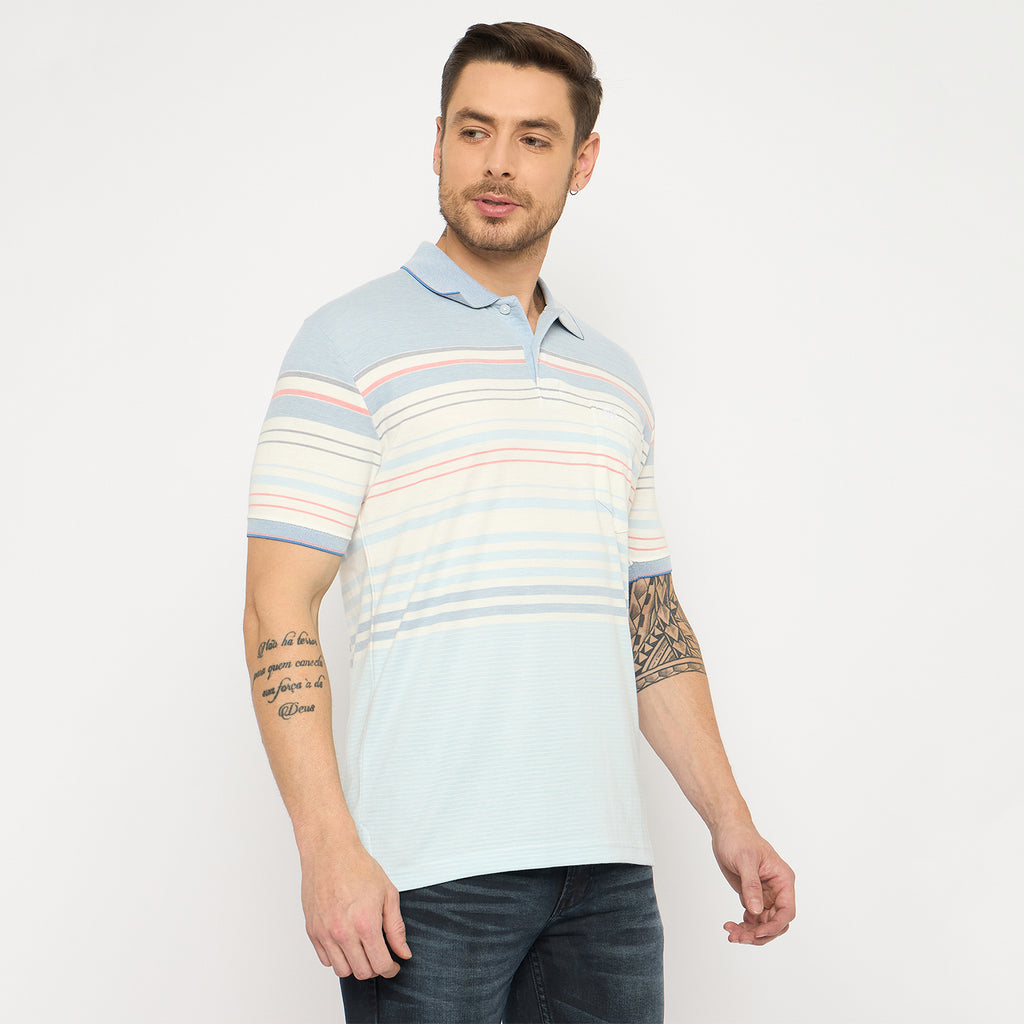 Duke Urban Men Half Sleeve Cotton Tshirt (LF7393)