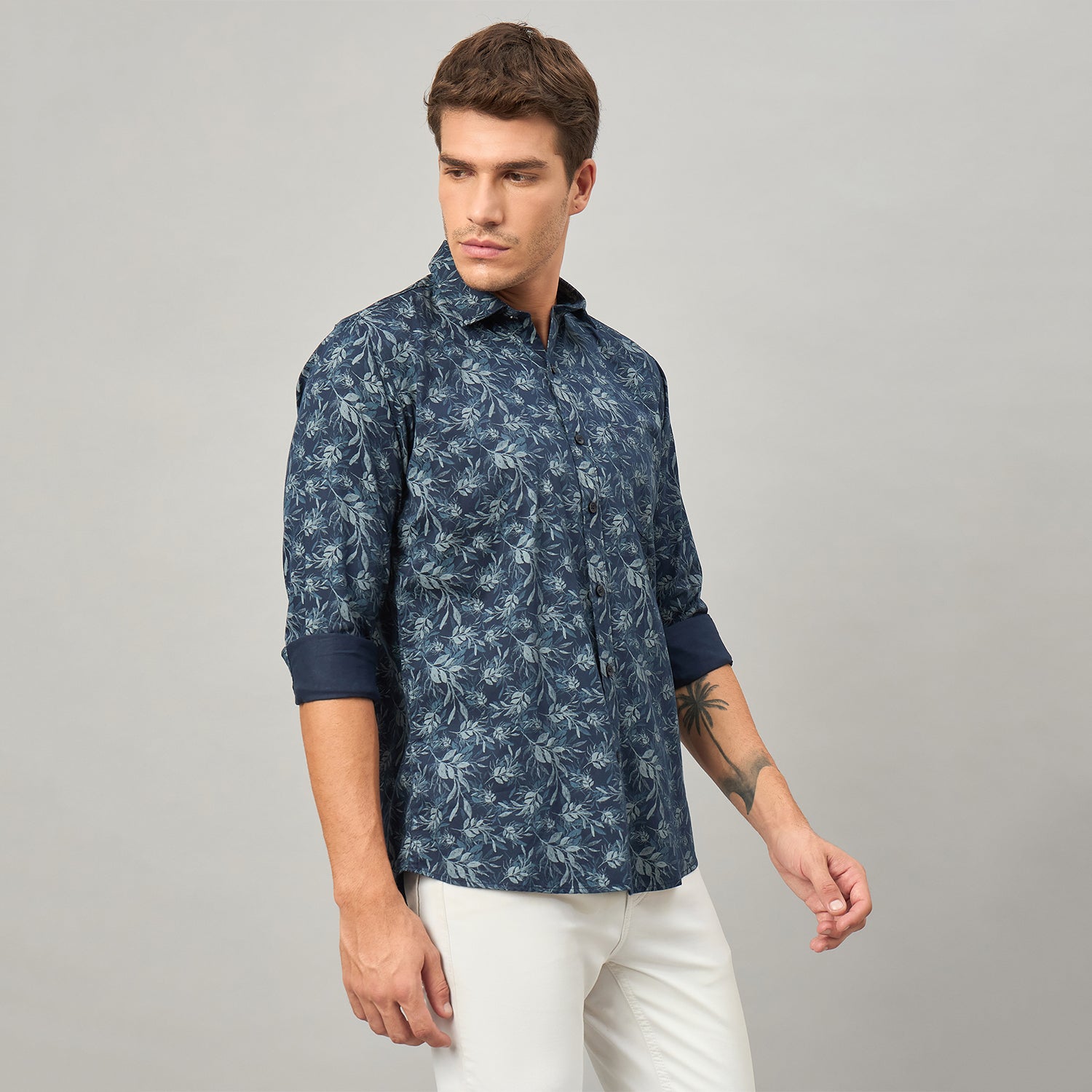 Duke Urban Men Full Sleeve Cotton Shirt (SDO8PRAW)