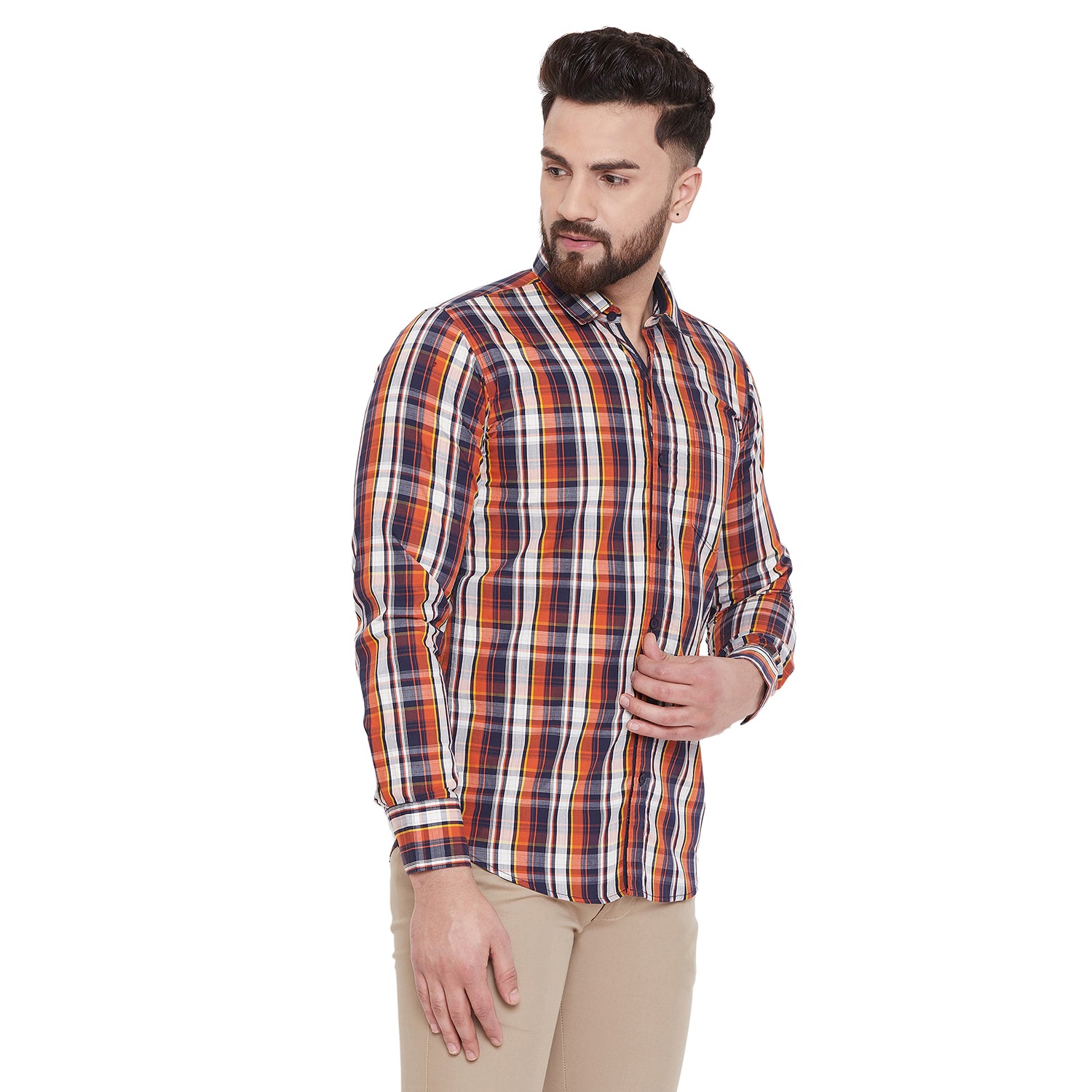 Duke Urban Men Full Sleeve Cotton Shirt (SDO8732)