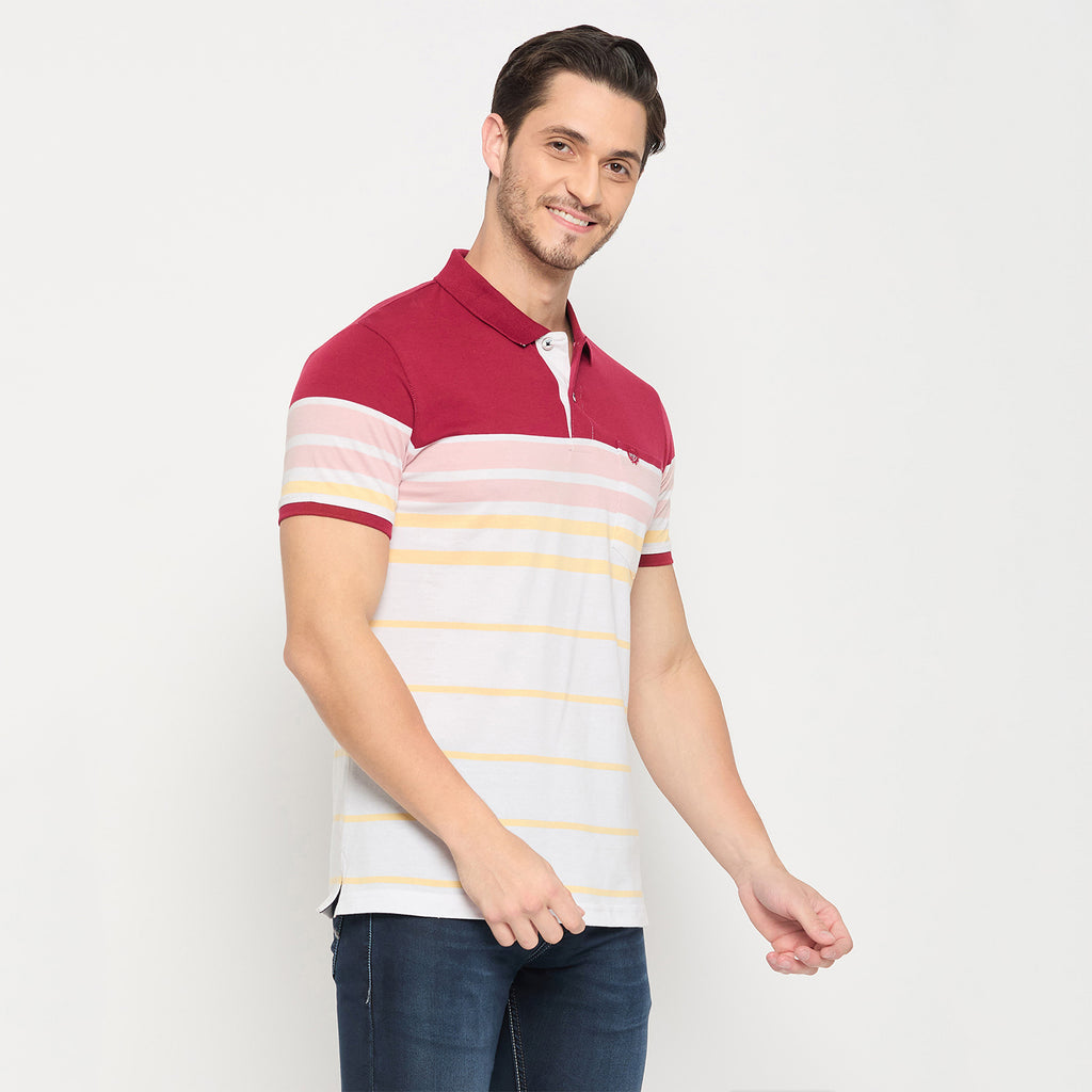 Duke Strardust Men Half Sleeve Cotton T-shirt (LF5878)
